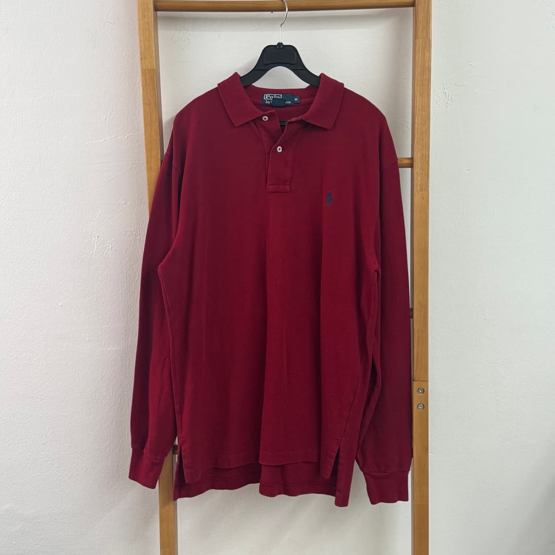 M 폴로 버건디 롱슬리브 상품이미지1