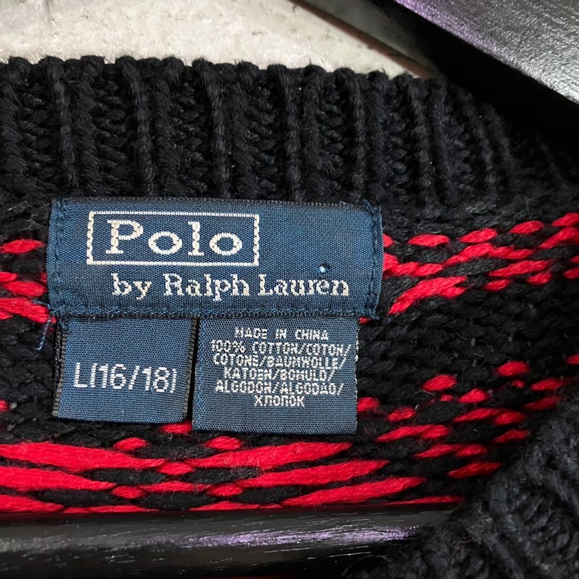 폴로 랄프로렌 노르딕 니트 상품이미지5