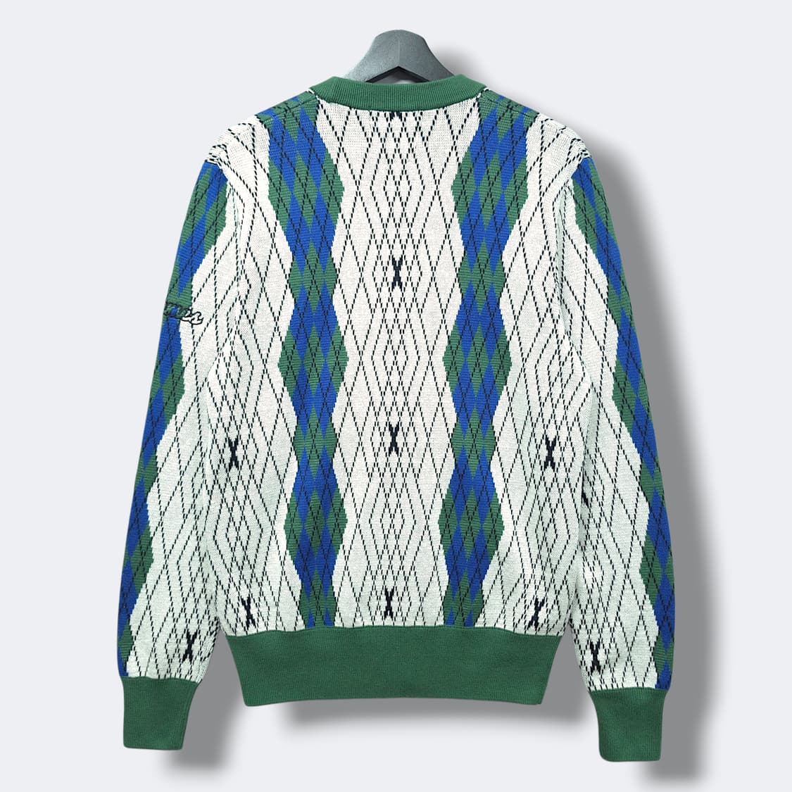 [S] 프래드페리 X 템즈(Thames) 콜라보 아가일 가디건 상품이미지2