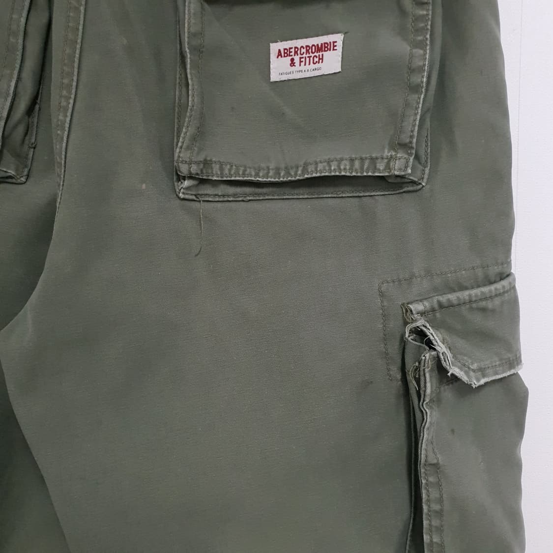 아베크롬비 y2k빈티지 그런지 버뮤다팬츠 카고반바지 상품이미지6