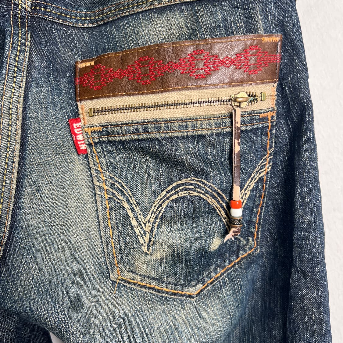 Edwin 에드윈 익스클루시브 빈티지 웨스턴 데님 팬츠 28 상품이미지6