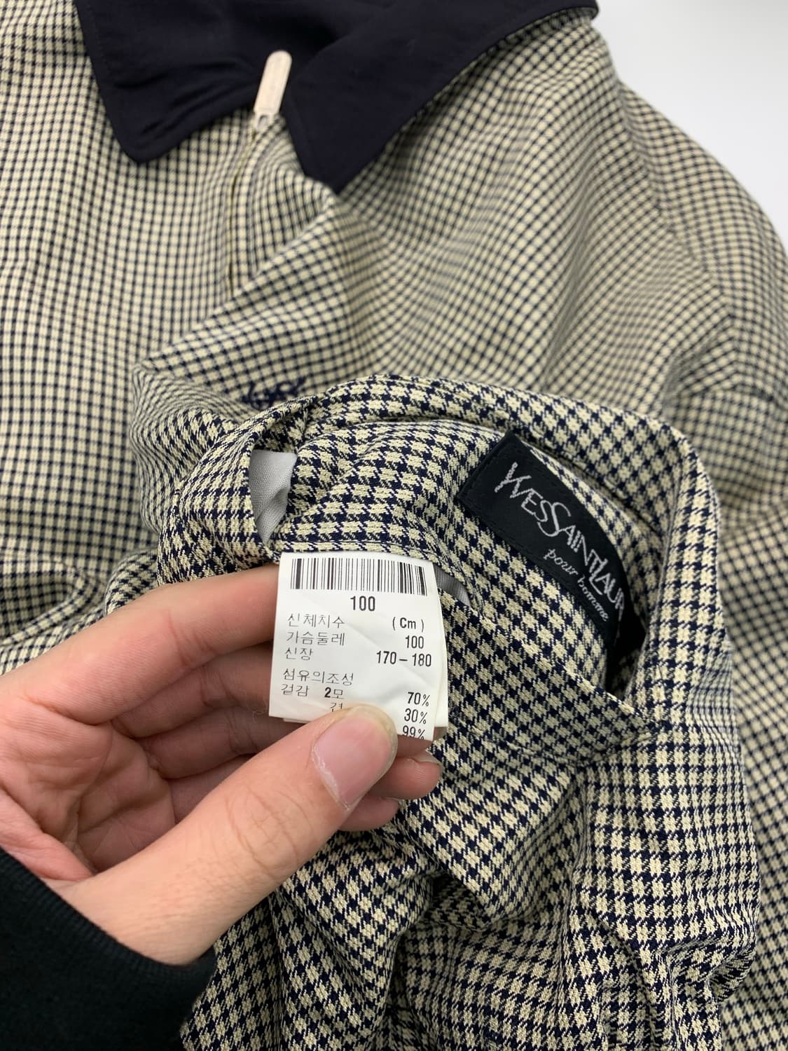 이브 생 로랑 뿌르옴므 리버시블 스윙탑 자켓 상품이미지10