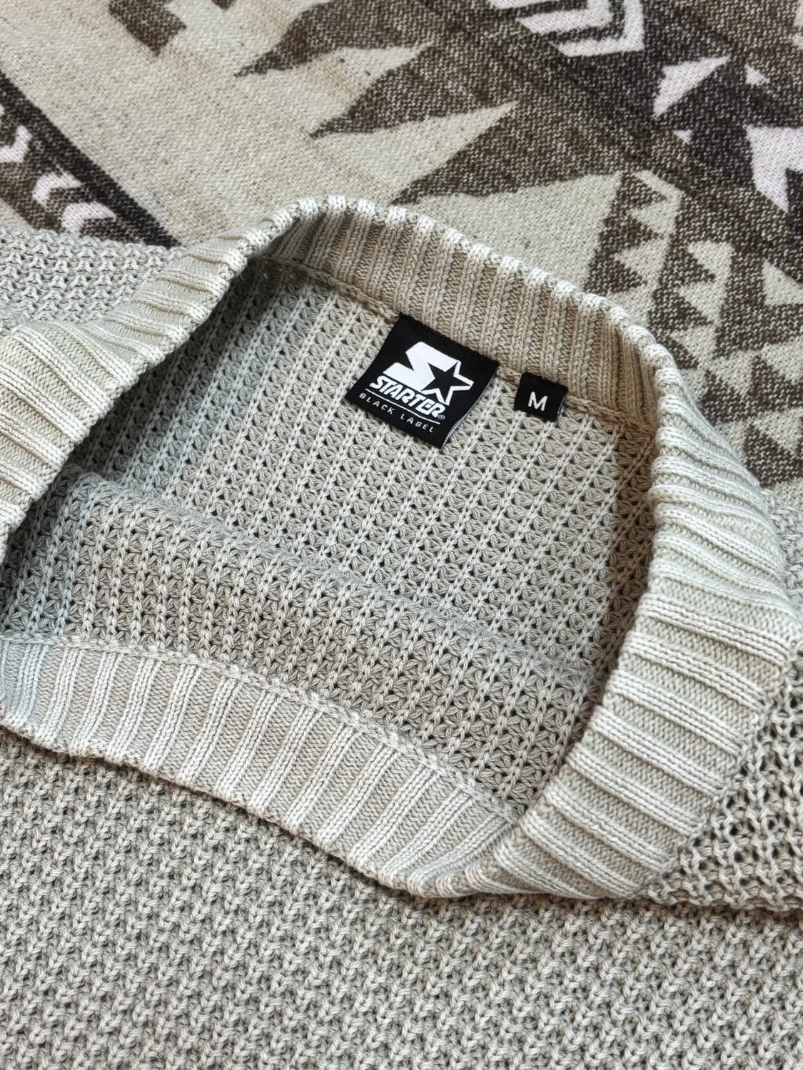 STARTER BLACK LABEL 와플 니트  상품이미지5