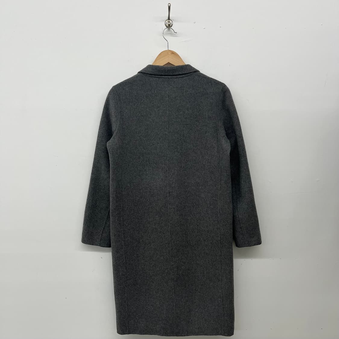 Theory 띠어리 그레이 코트 여S 상품이미지4