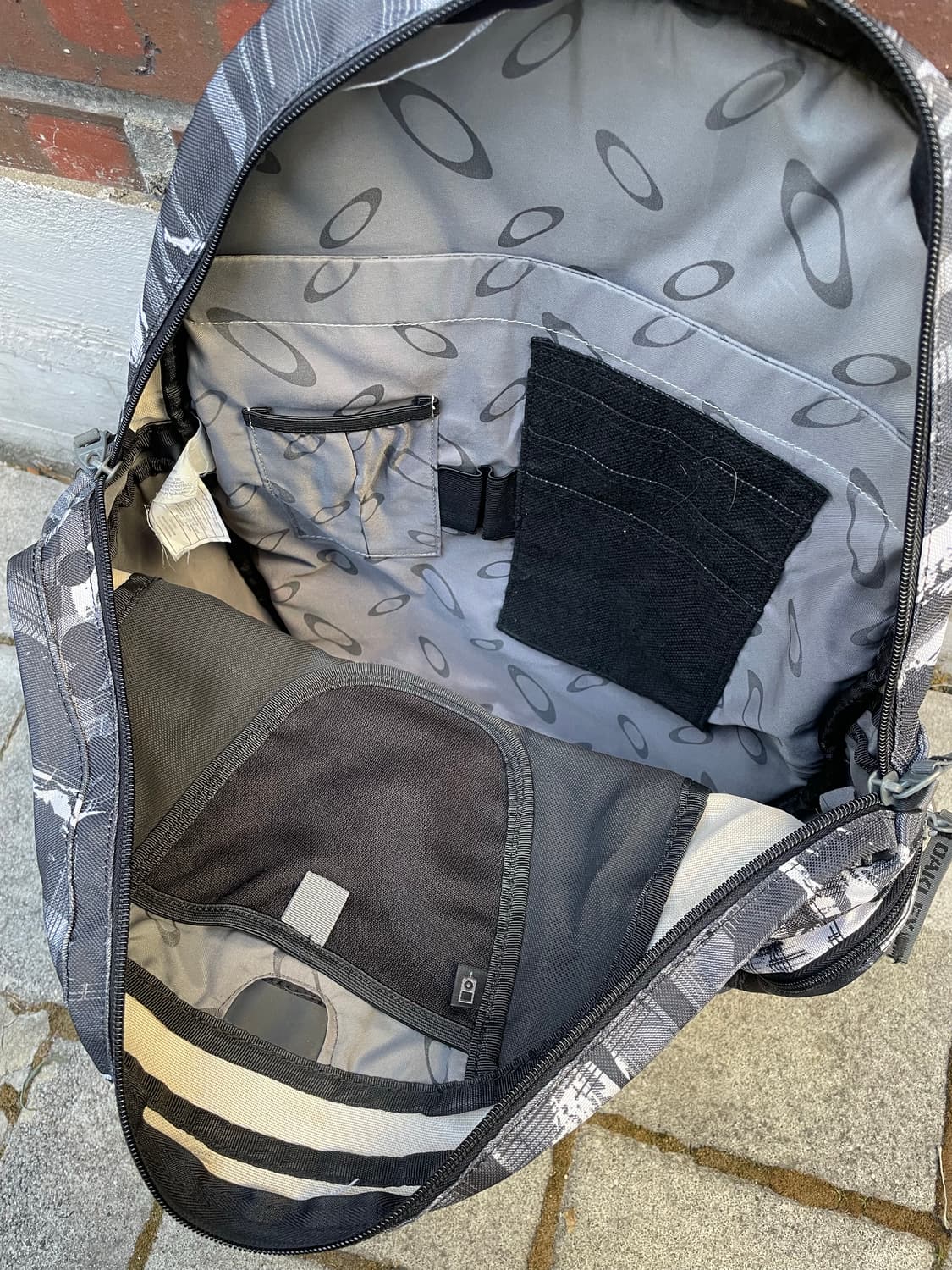 00’s Oakley 오클리 디지털 체크 엘립스 로고 백팩 상품이미지7