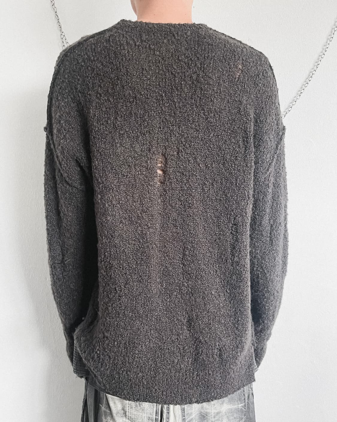 올세인츠 uk 그런지 디스트로이드 니트 상품이미지3