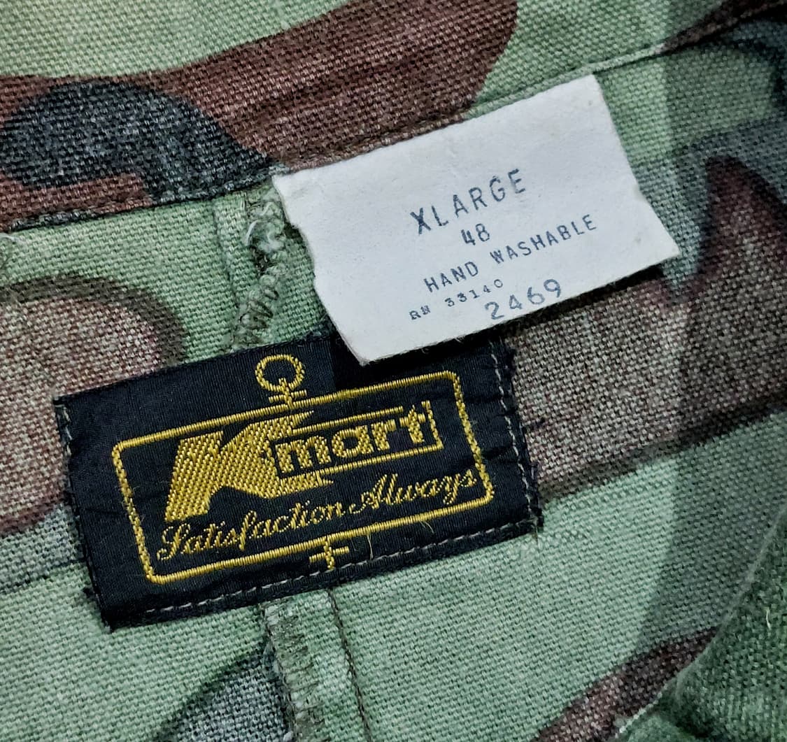 빈티지 60s Kmart 키모 헌팅셔츠 지켓 105~110  erdl  상품이미지7
