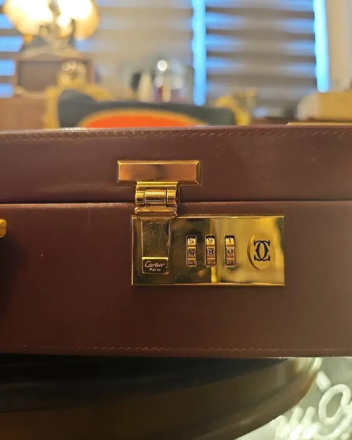 90년대 까르띠에 트렁크 브리프케이스 상품이미지3