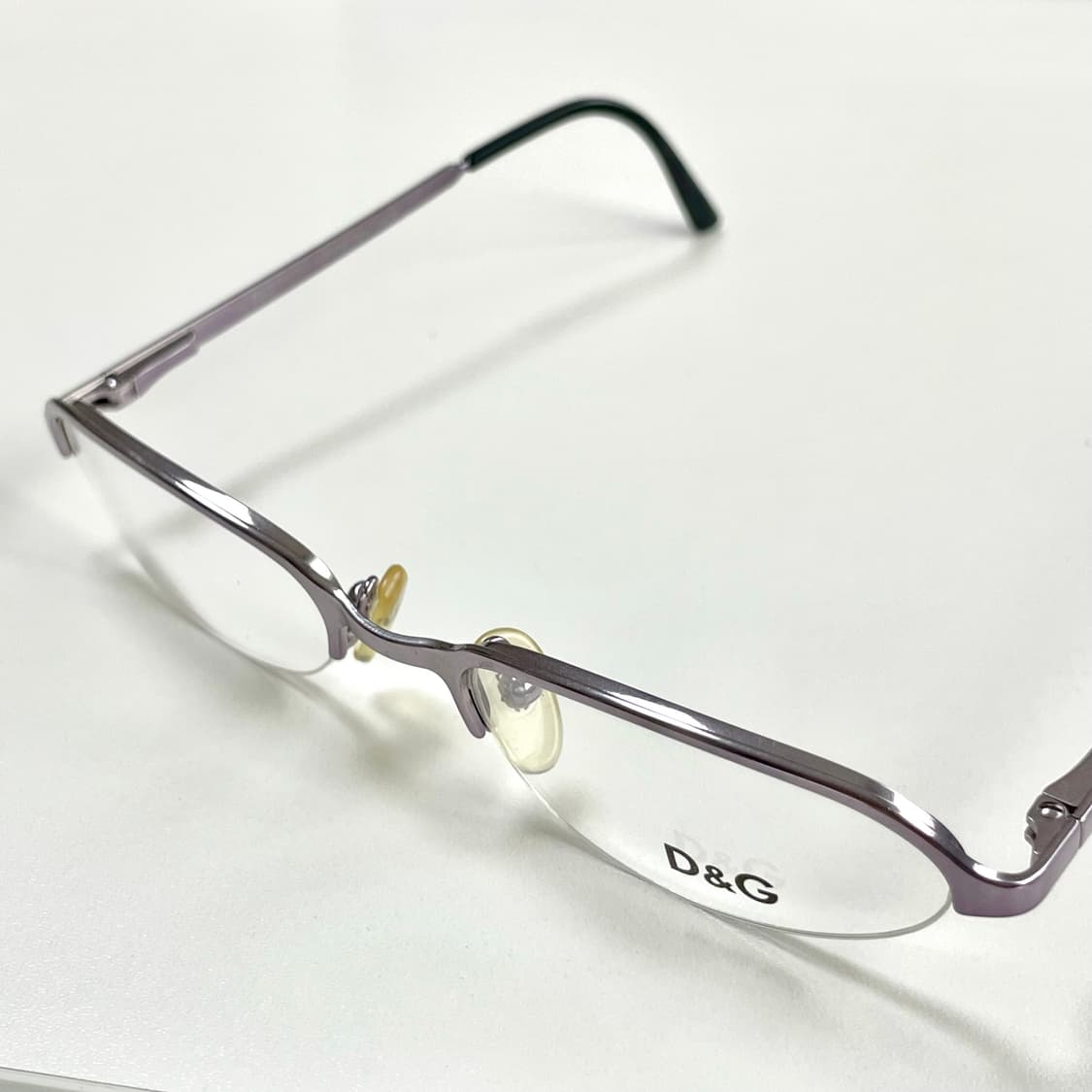 D&G 돌체앤가바나 사의 빈티지 반무테 안경  상품이미지2