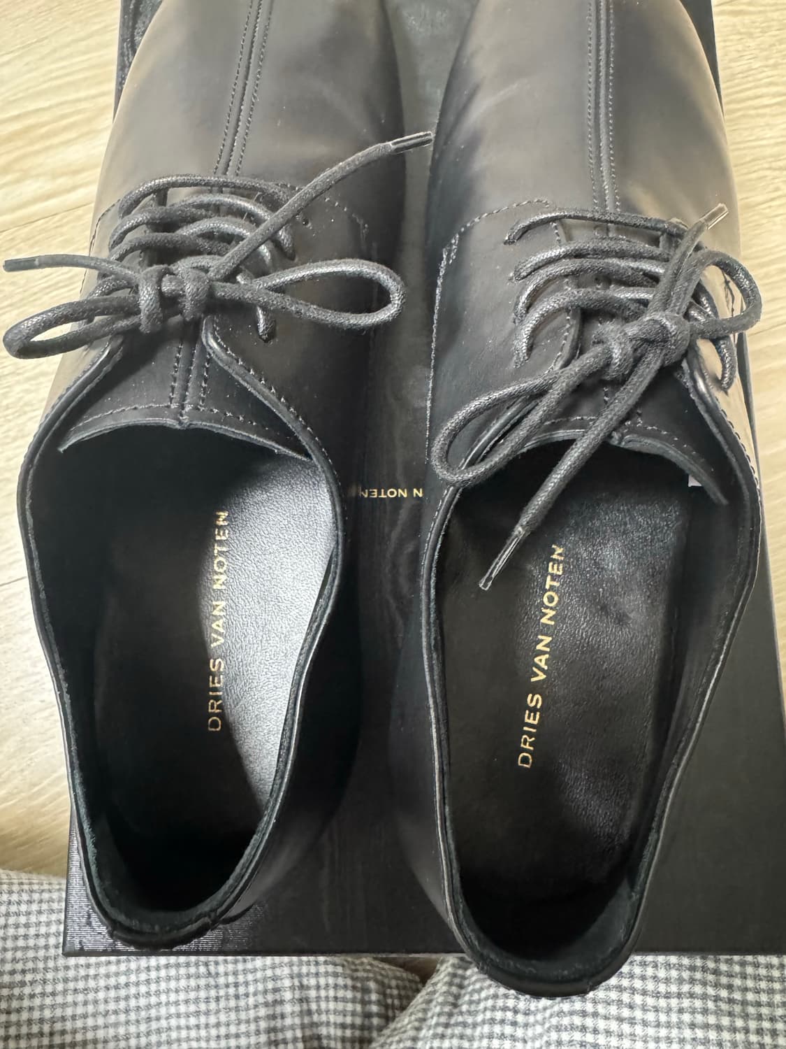 드리스반노튼 플랫 더비 40사이즈 상품이미지4