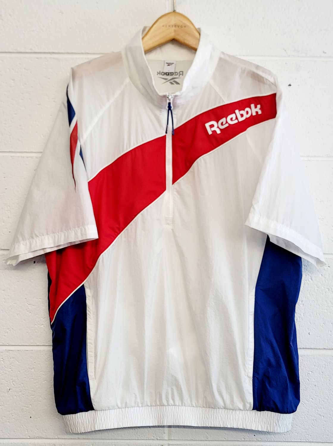 리복(Reebok) 패널드 백터 반팔 아노락자켓 판매 상품이미지1