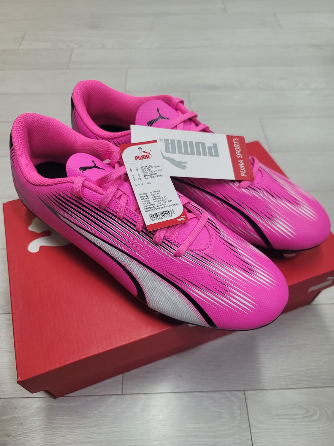 (280)푸마 축구화 울트라 플레이 FG/AG[대전 직거래도 가능] 상품이미지10