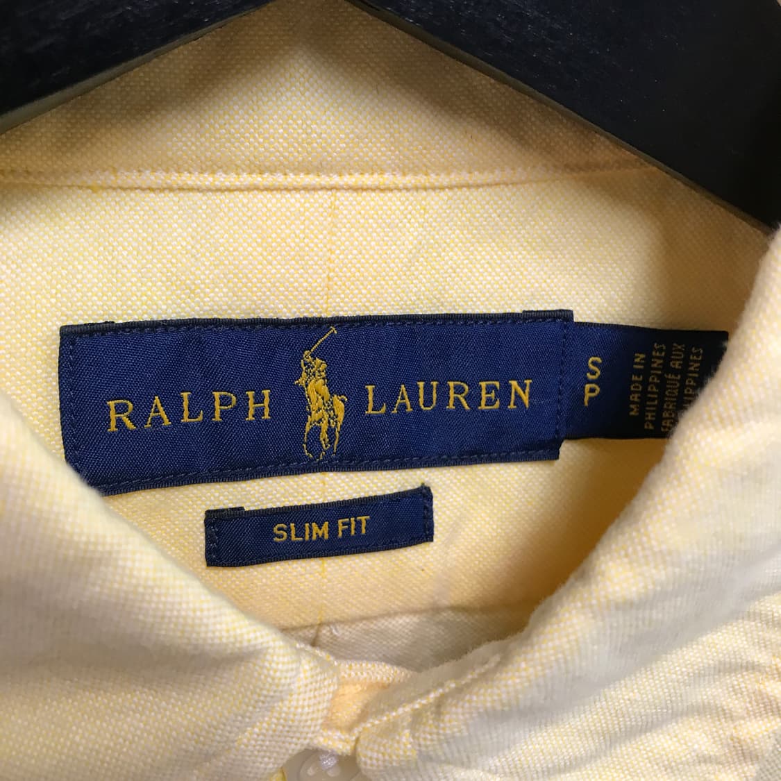 폴로 랄프로렌 옐로 셔츠 S(W) 상품이미지5