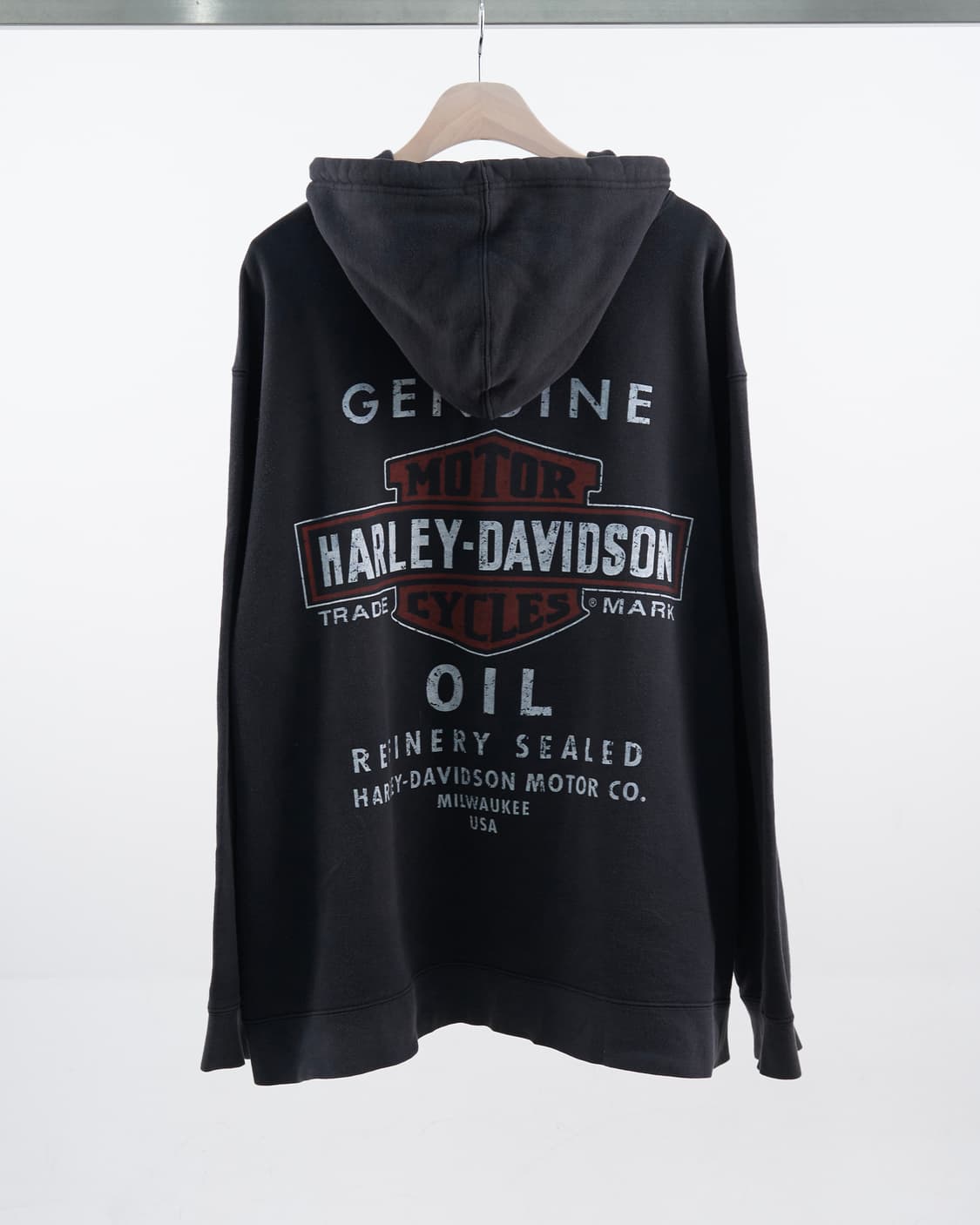 Harley Davidson 00’s 빅로고 후드 집업 상품이미지5