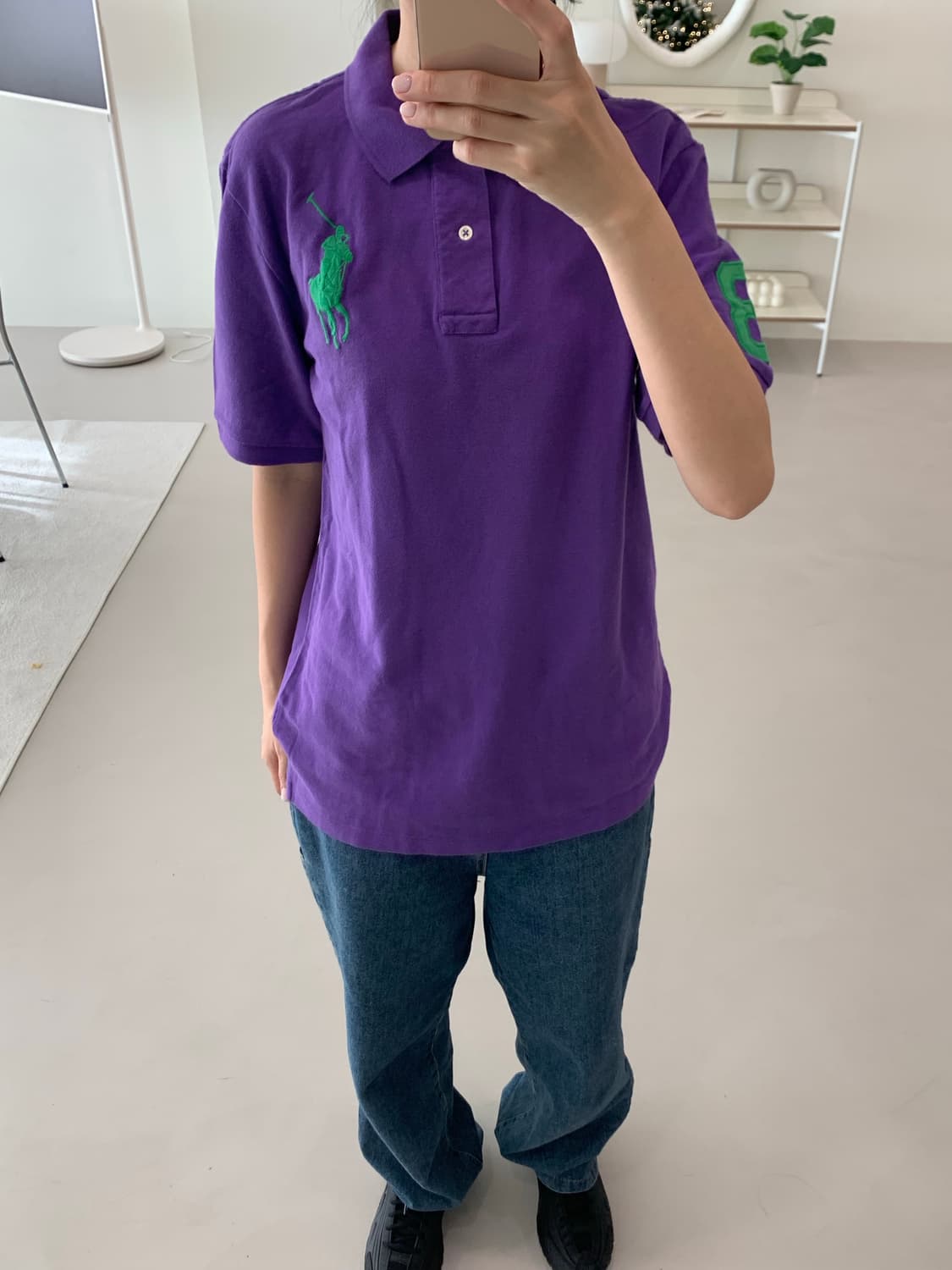 폴로 랄프로렌 보이즈 빅포니 반팔 카라티 XL(20) 상품이미지6