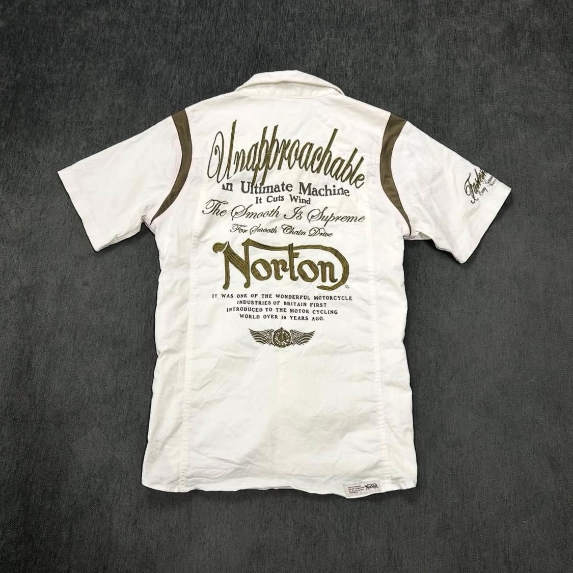 Norton back lettering short shirts 상품이미지6