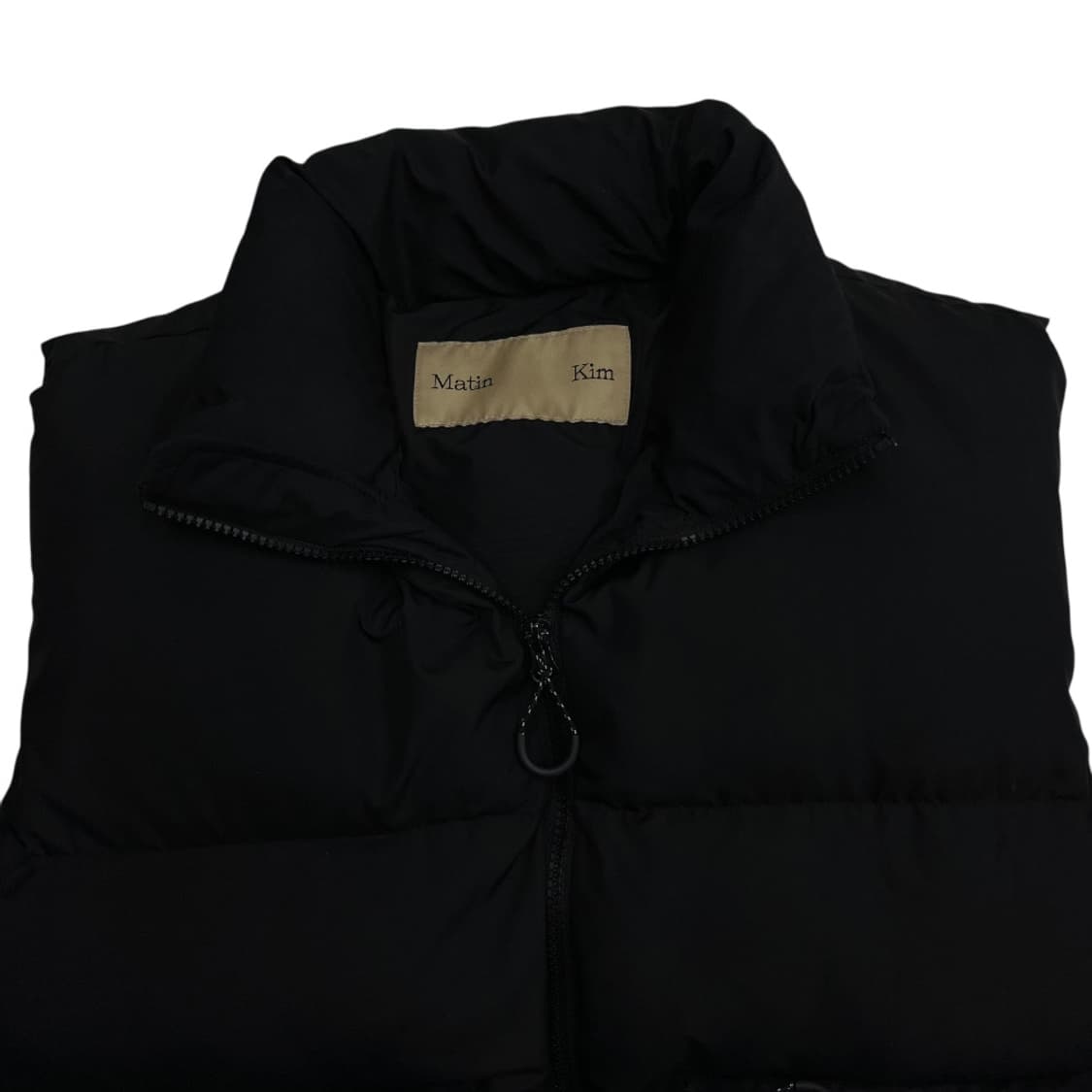 마뗑킴 포켓 블랙 패딩조끼 S 상품이미지6