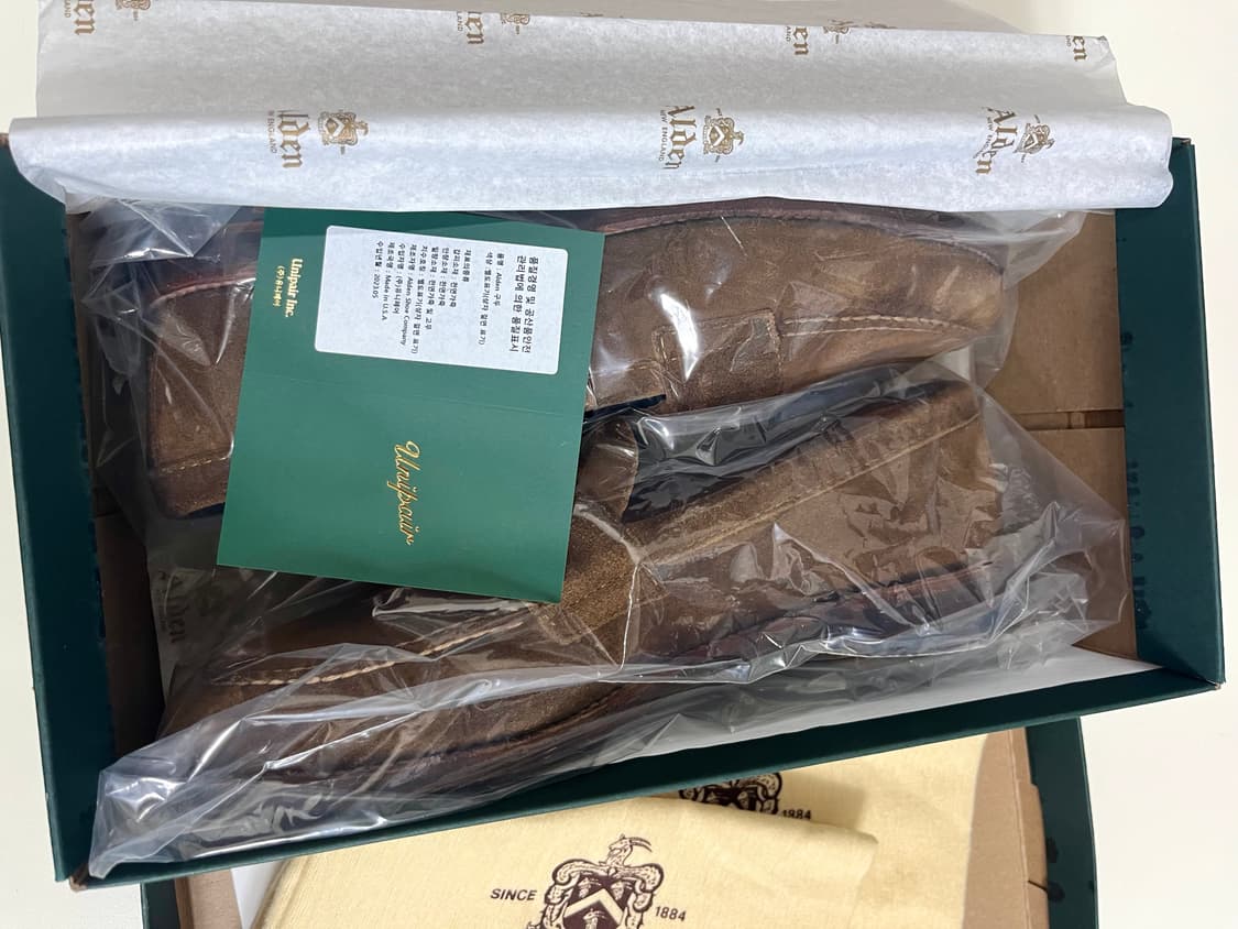 알든 6243f 언라인드 스웨이드 로퍼 / 7.5e 상품이미지6