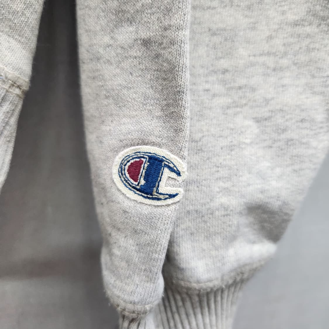 올드스쿨 챔피온 빈티지 하버드 후드티 그레이 M(L) 상품이미지3