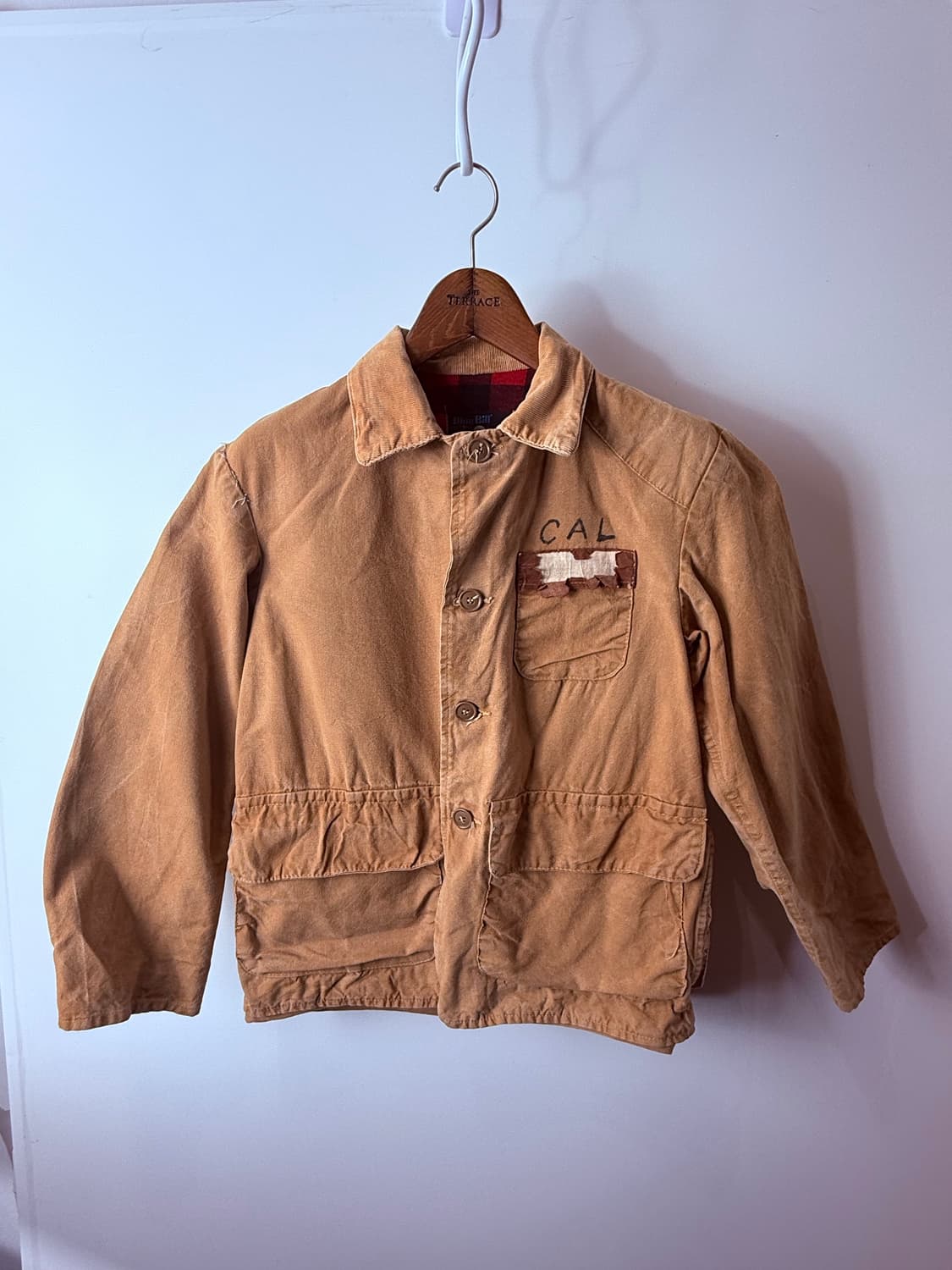 70s 빈티지 Blue Bill by Red Heads 헌팅 자켓 상품이미지2