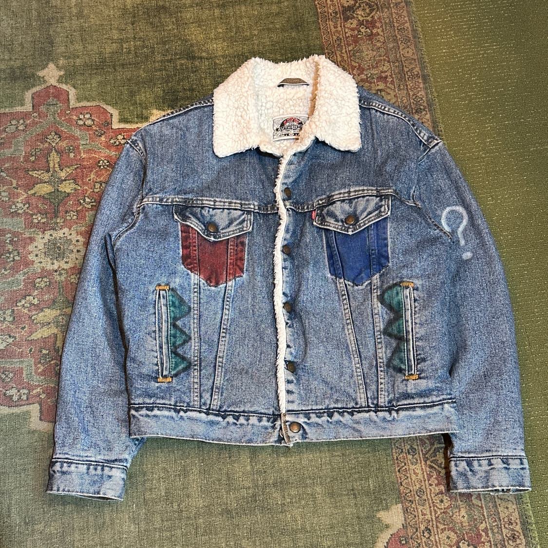 리바이스 90‘s 쉐르파 데님 자켓 커스텀 상품이미지1