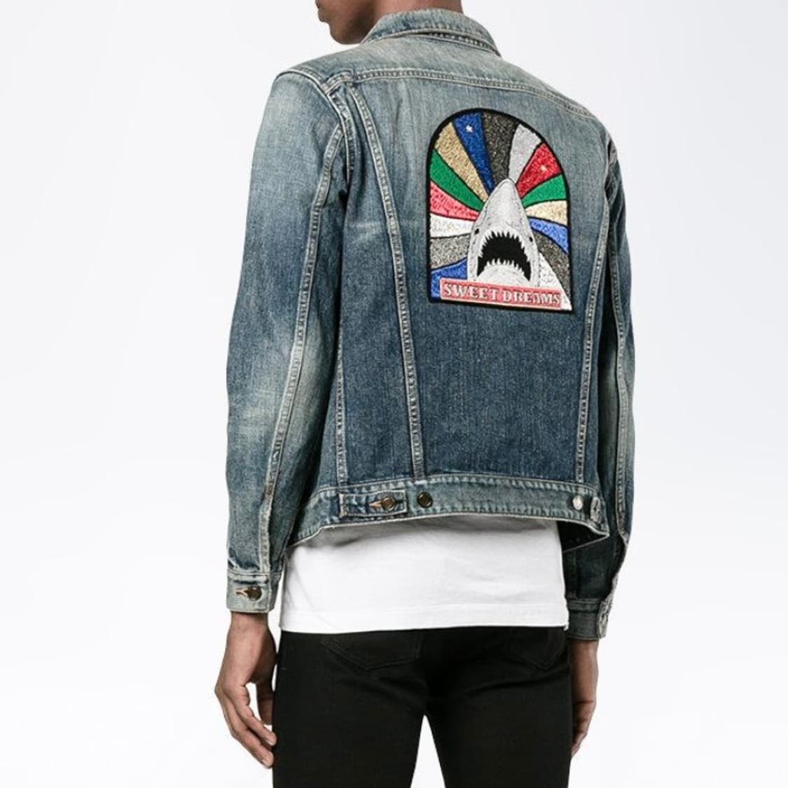 생로랑 에디슬리먼 16ss sweet dreams 데님 트러커 자켓 L 상품이미지2