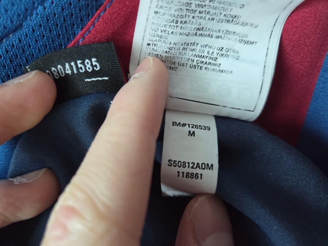 바르셀로나 메시 04 05 레플XL 데뷔시즌 상품이미지5