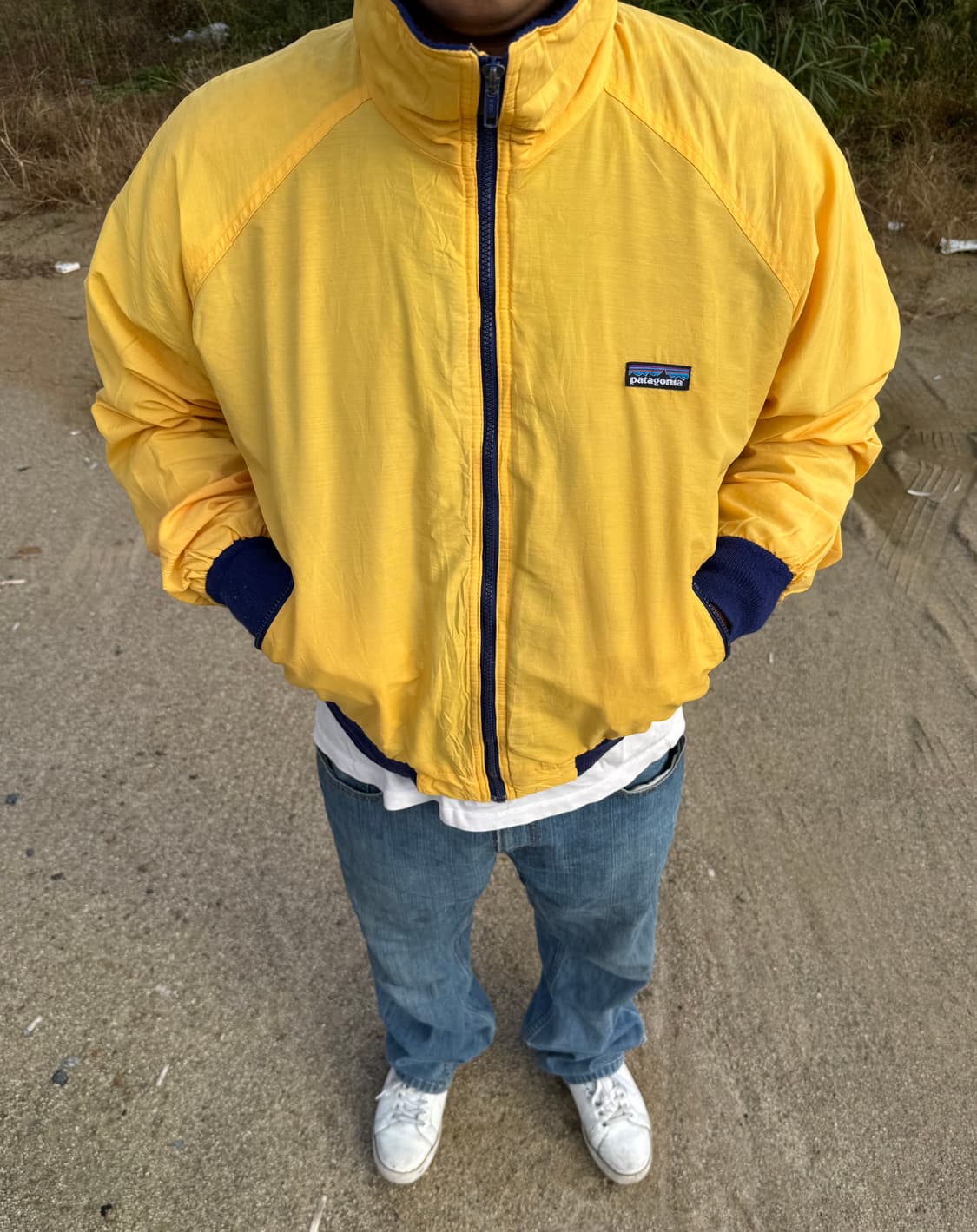 90~00s Patagonia 윈드플리스 봄버 자켓 상품이미지1