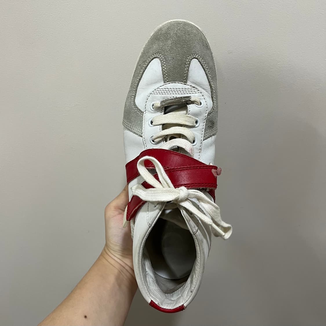 Dior Homme Double Velcro Hightop Sneaker 상품이미지5