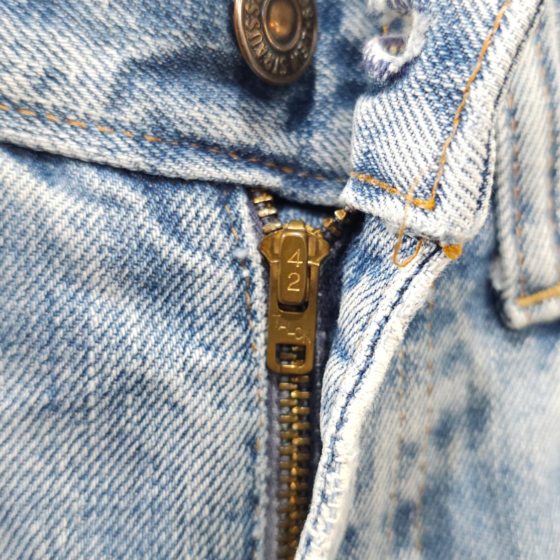 80s USA 리바이스 연청 우먼 데님팬츠- 26-27정도 상품이미지8