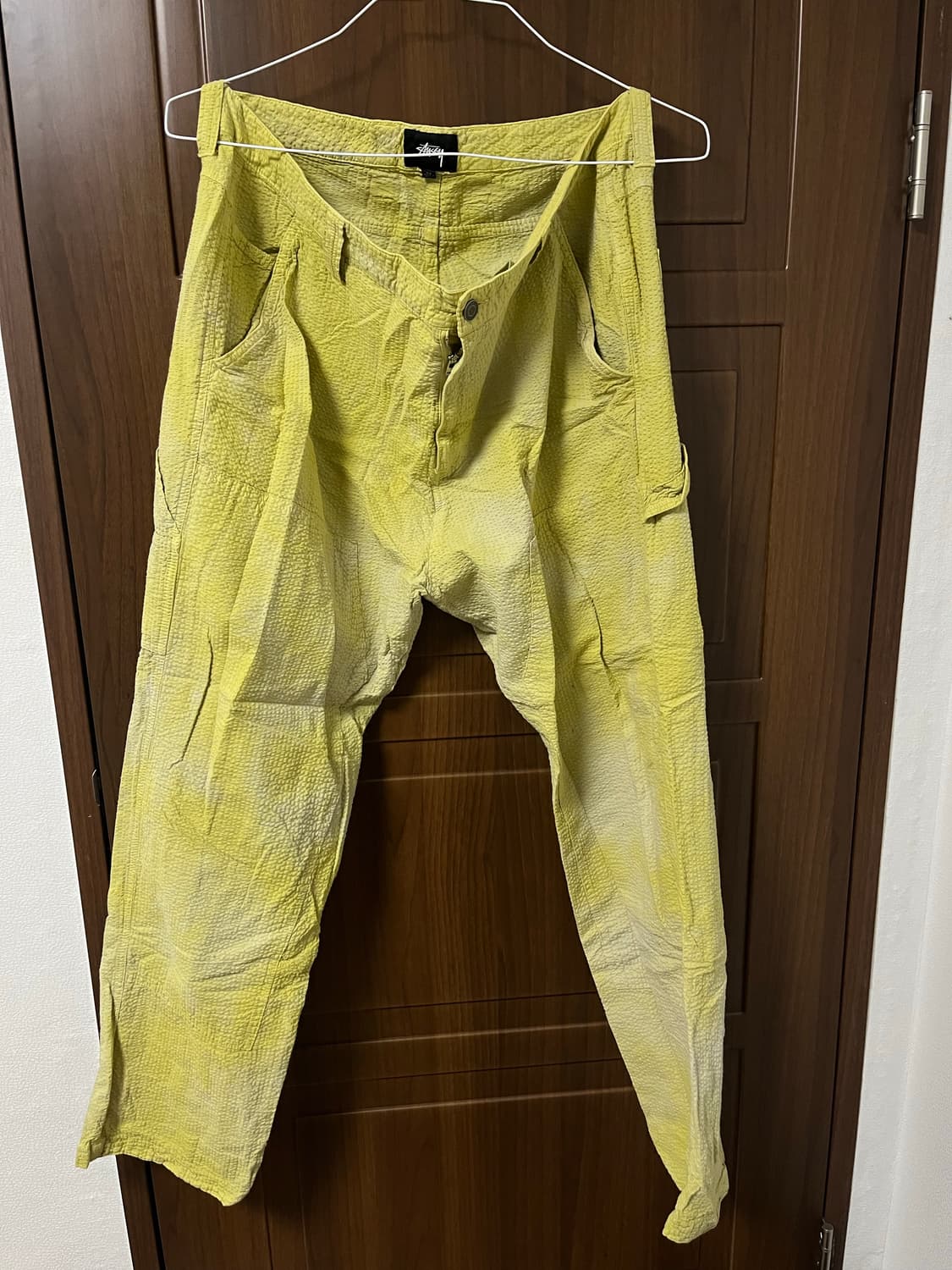 Stussy 형광 바지 상품이미지1