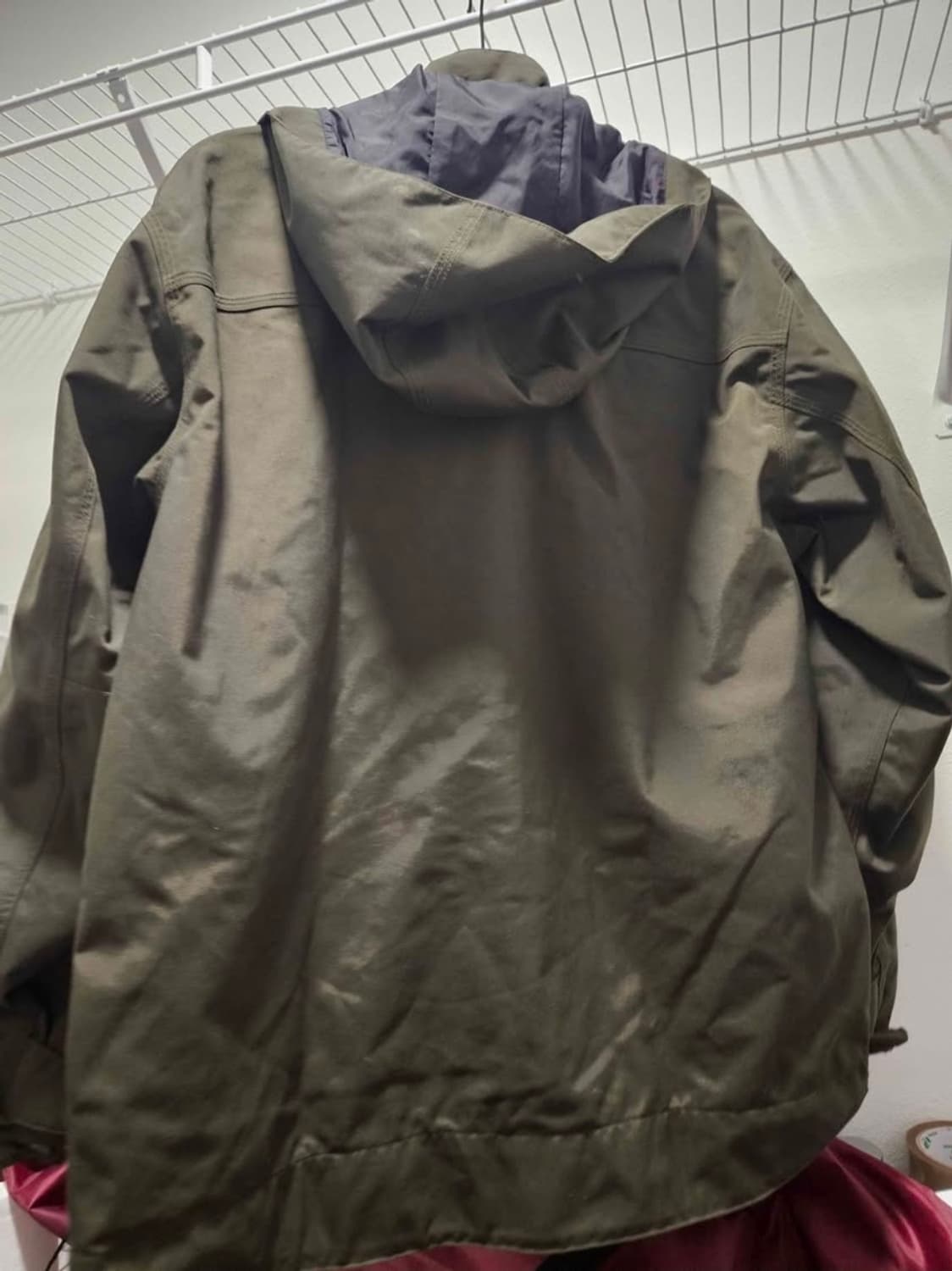 칼하트 J162 307 카키 Man Small 워크 자켓 상품이미지6