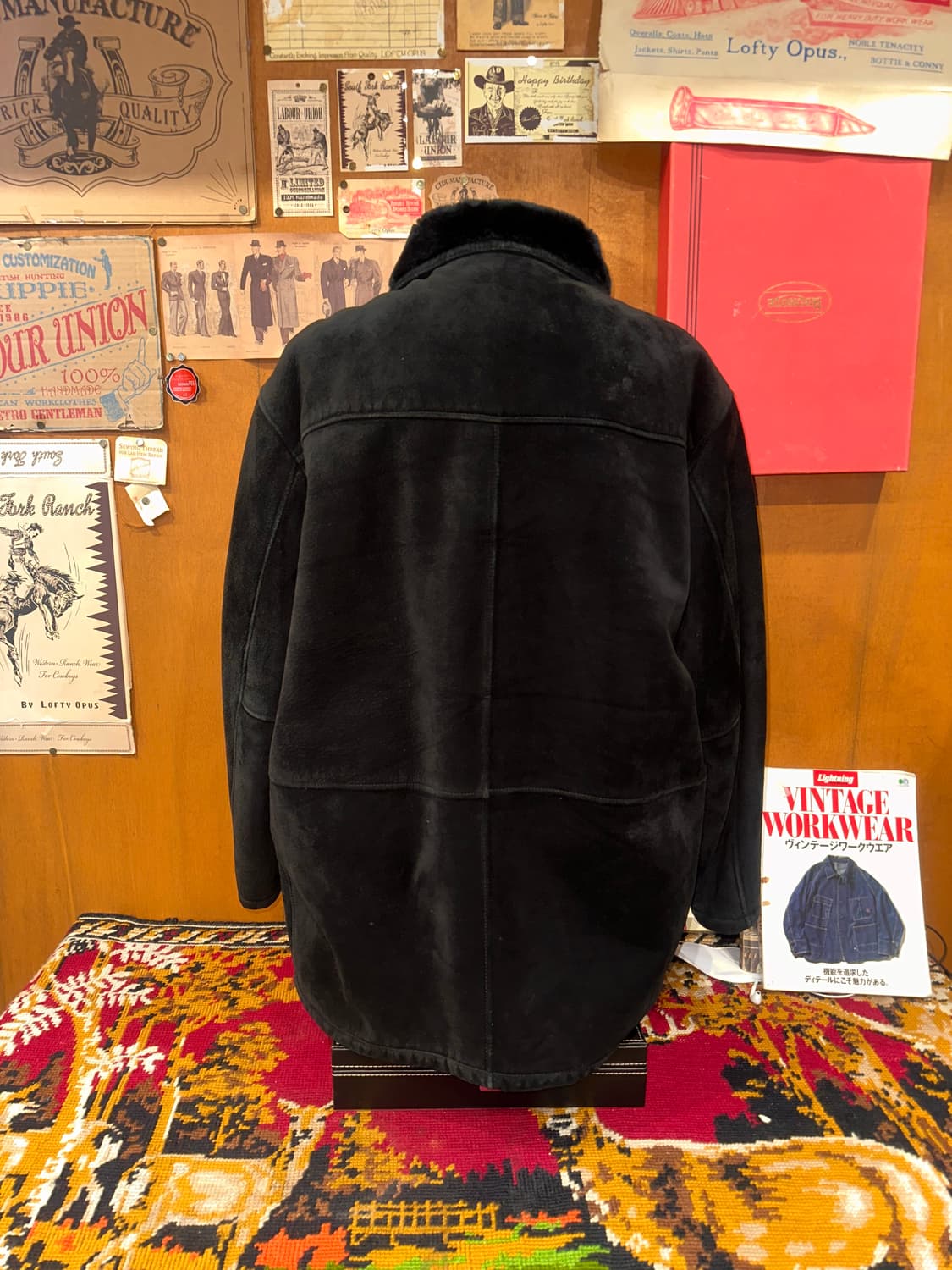 ( XL-2XL ) 가죽코트 가죽카코트 세무자켓 빈티지가죽 오버핏가죽 상품이미지4