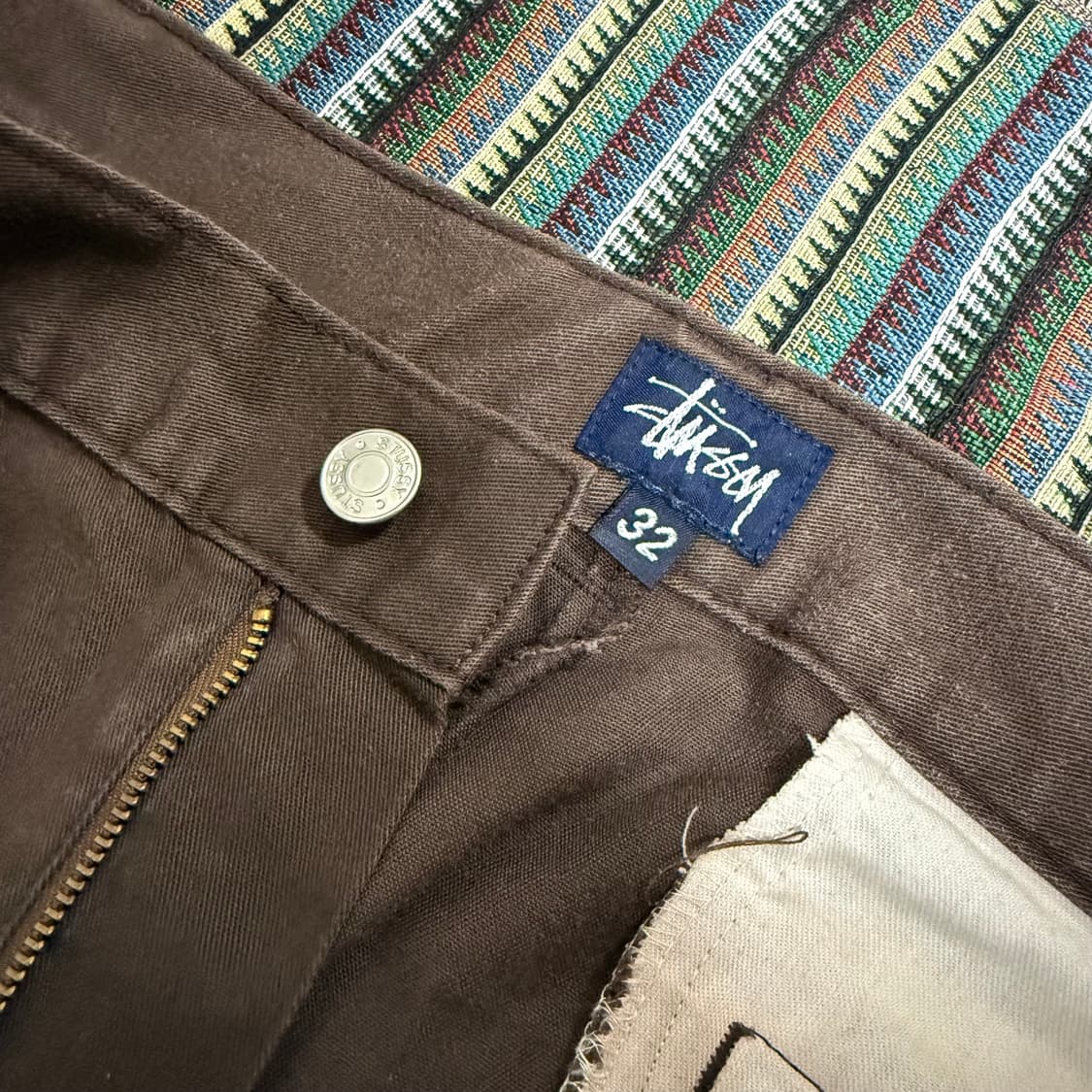 90s 올드 스투시 치노 워크 팬츠 상품이미지3