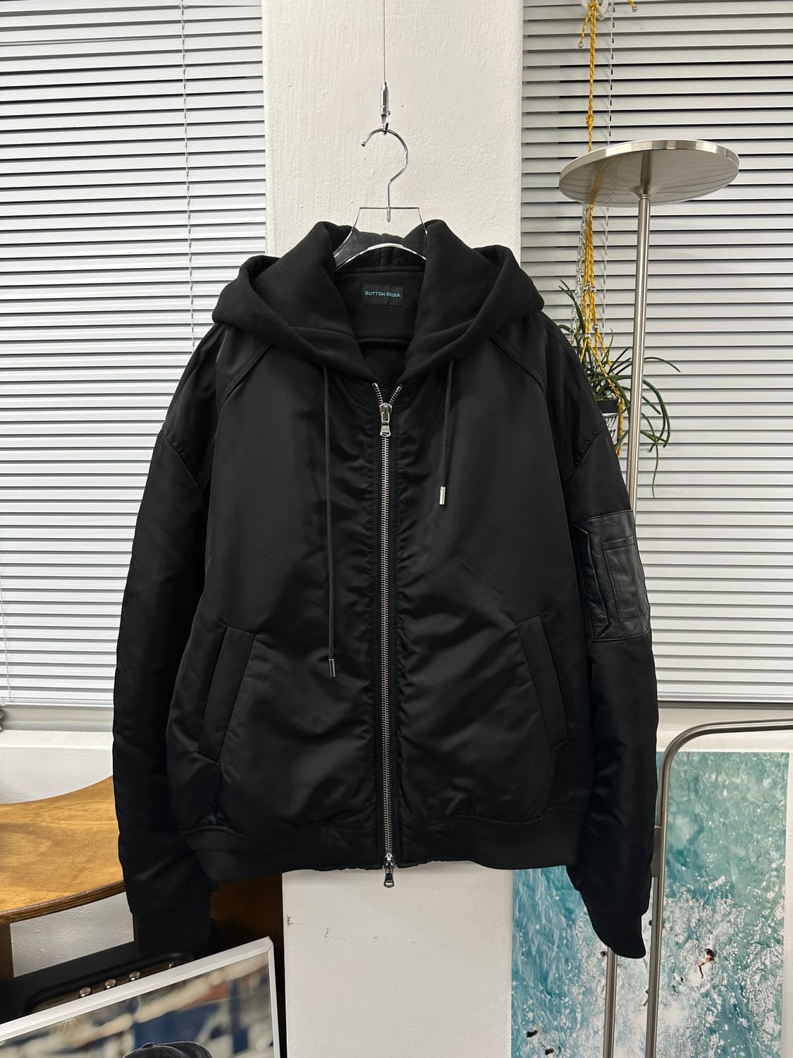 Buttonseoul 버튼서울 ma-1 디테처블 후드 50 (105) 상품이미지3