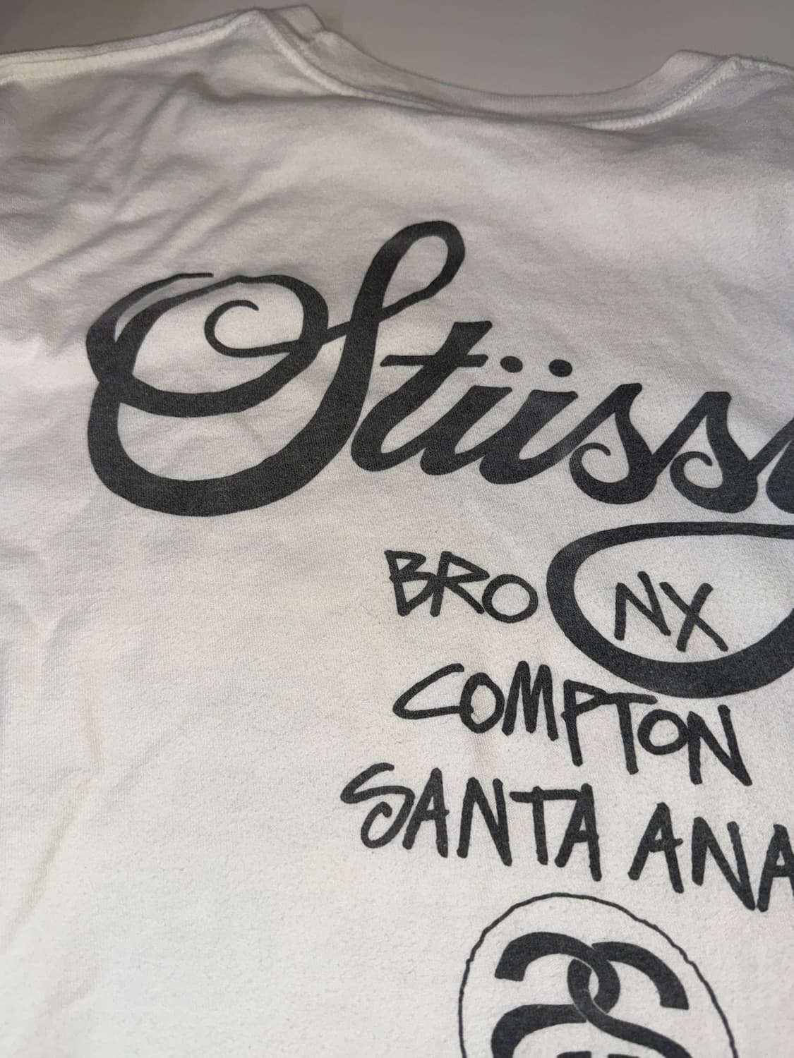 스투시 월드투어 반팔티 XL 상품이미지4