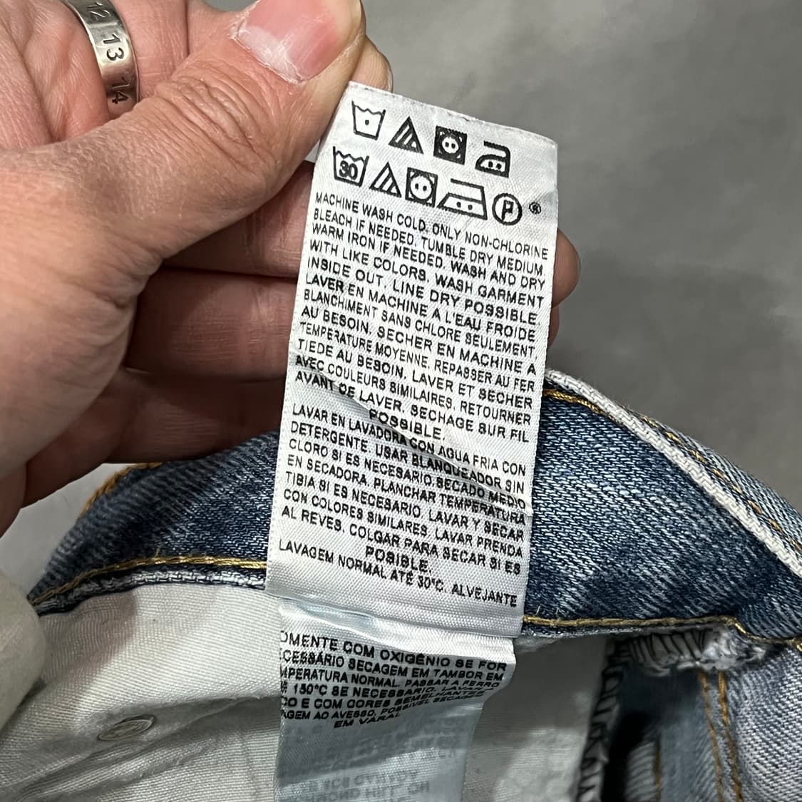  리바이스 505 데님 팬츠 y15213 상품이미지9