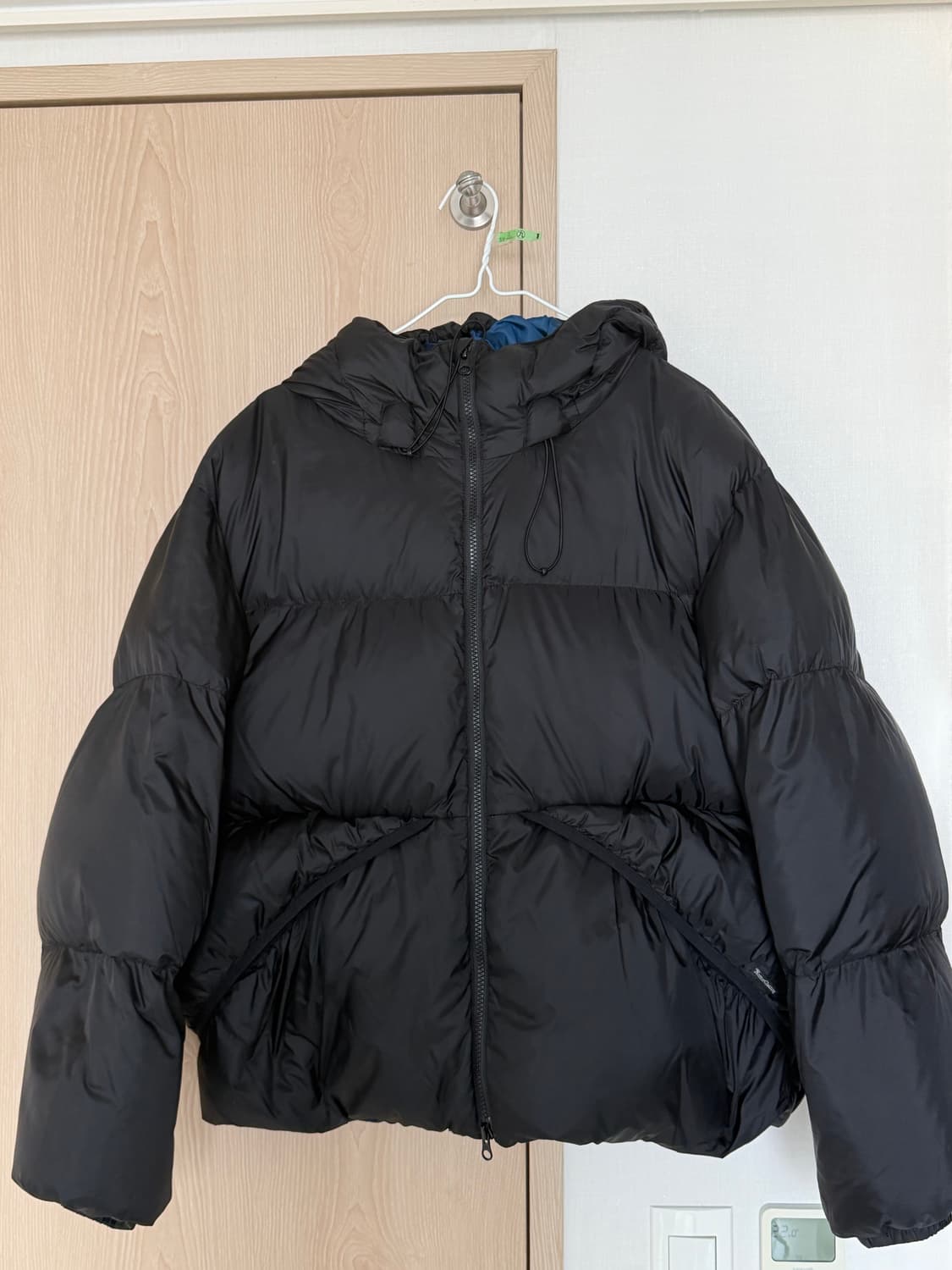 네이머클로딩 블랙 패딩 상품이미지3