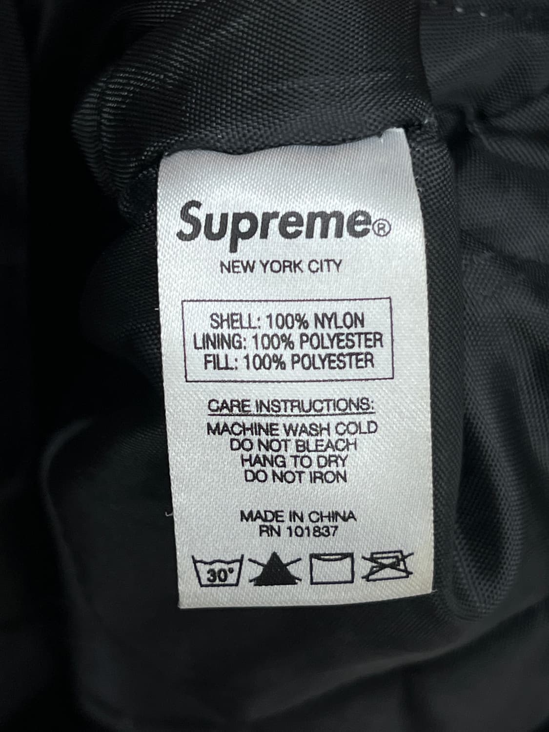 슈프림 17FW 빅로고 스타디움 파카 상품이미지7