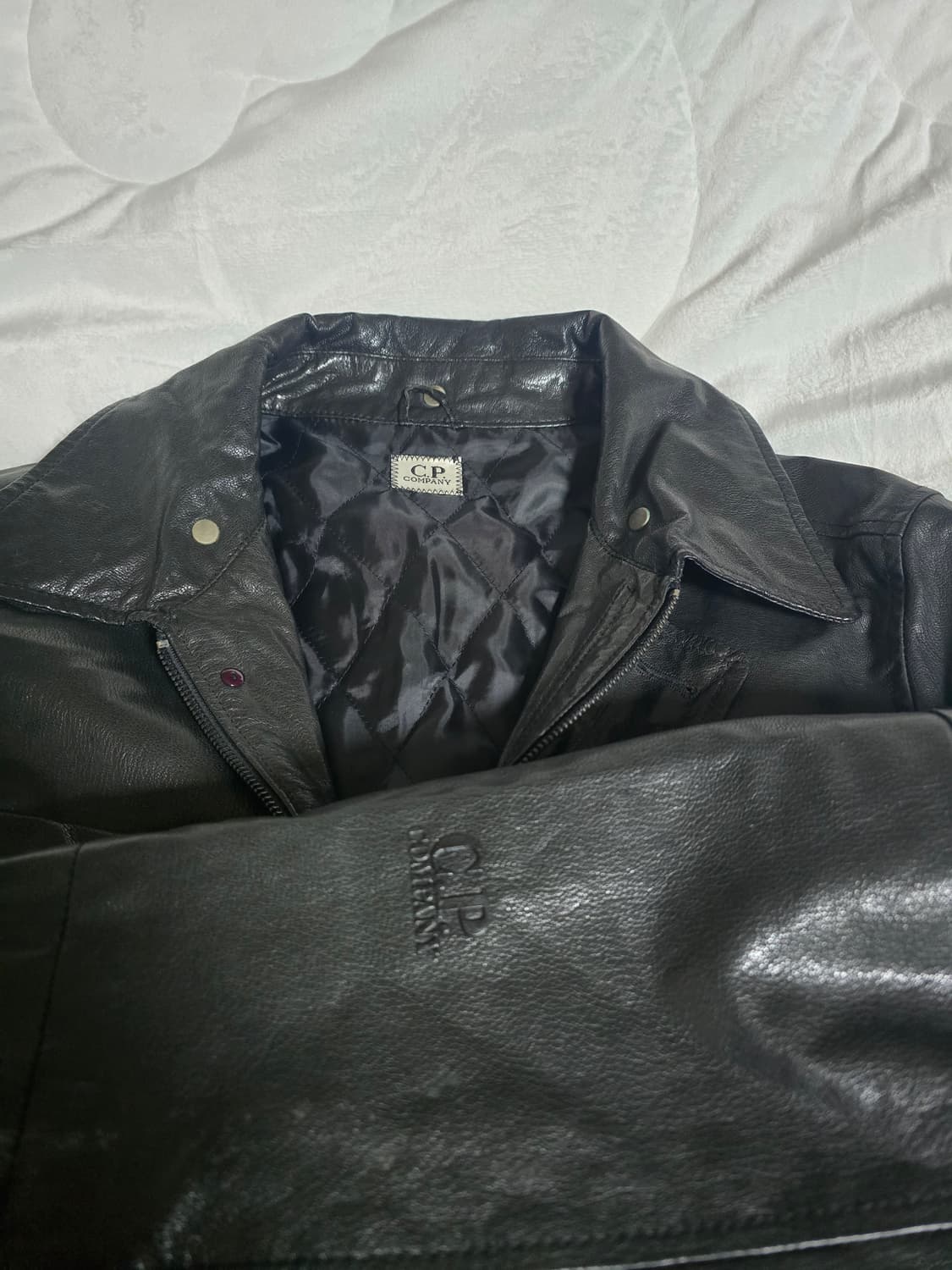 C.P. COMPANY 고트스킨 레더 필드 자켓  클래식의 정석(105) 상품이미지3
