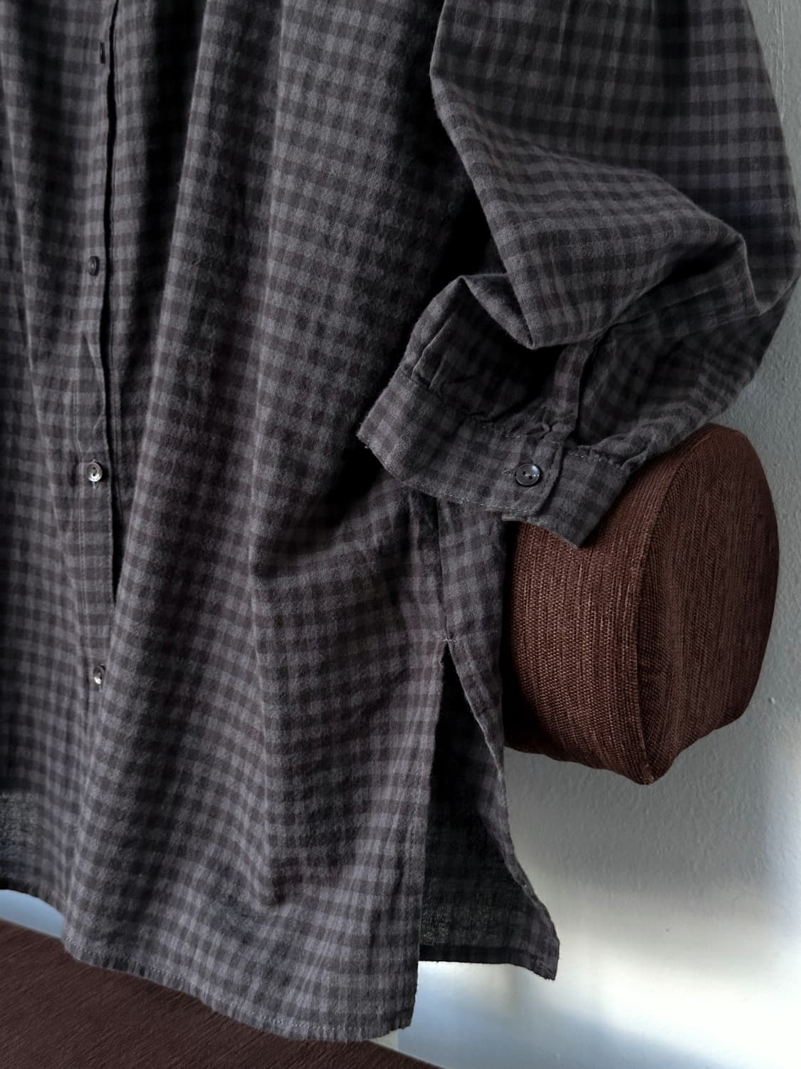 Wide silhouette High gauge cotton tunic  상품이미지3