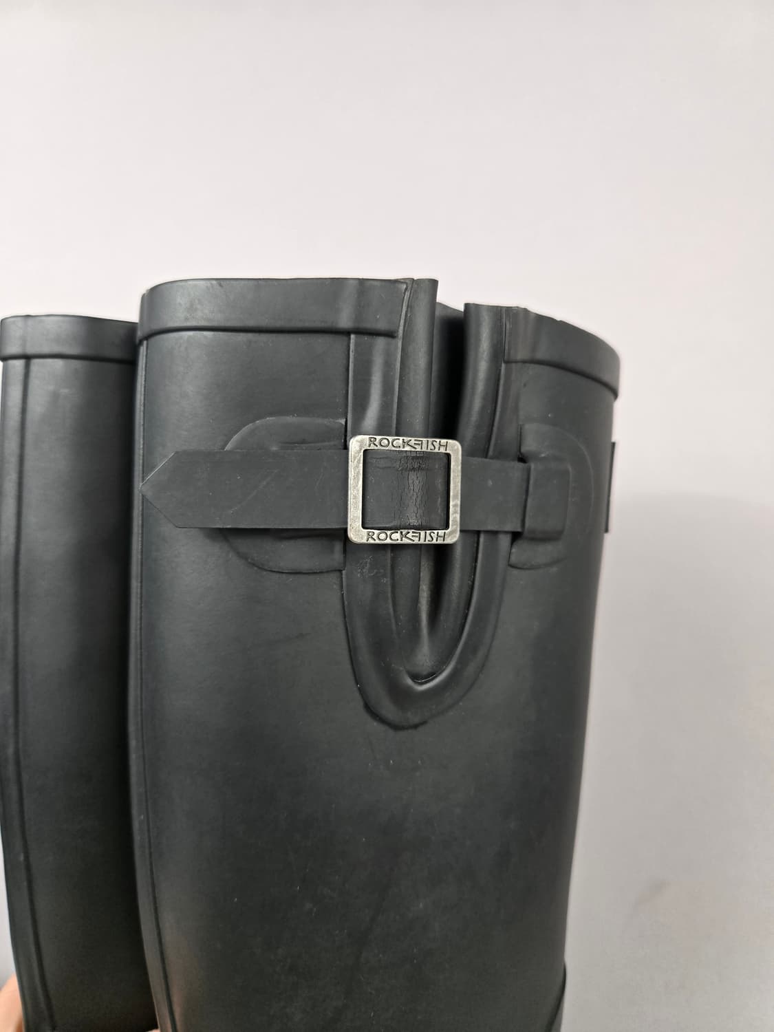 락피쉬 웨더웨어 롱 레인부츠 UK3 (230-235) US36 블랙 상품이미지5