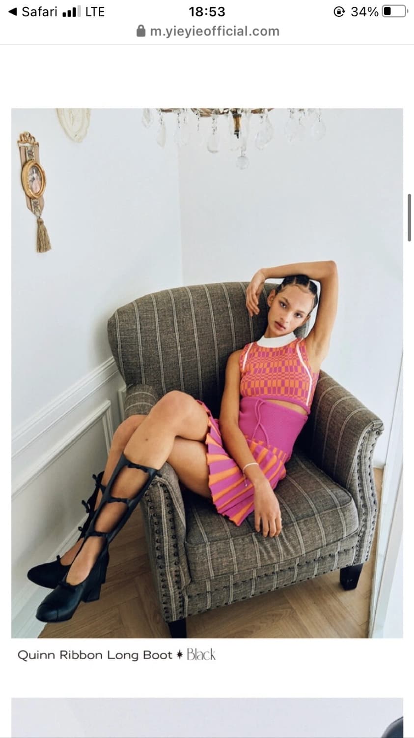 Yie Yie 여성부츠 새상품 52만원대 상품이미지2