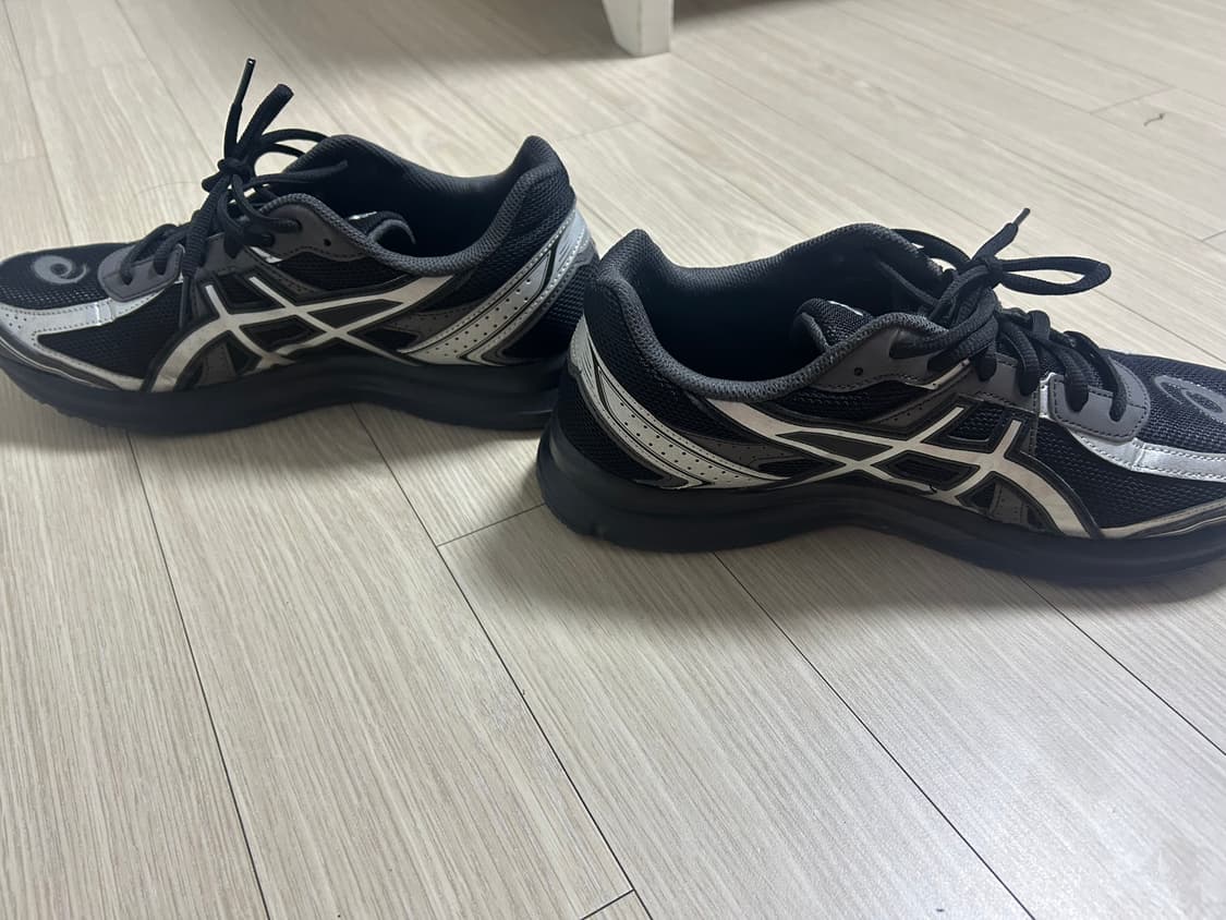 275)아식스 조그 100 블랙 퓨어 실버 상품이미지2