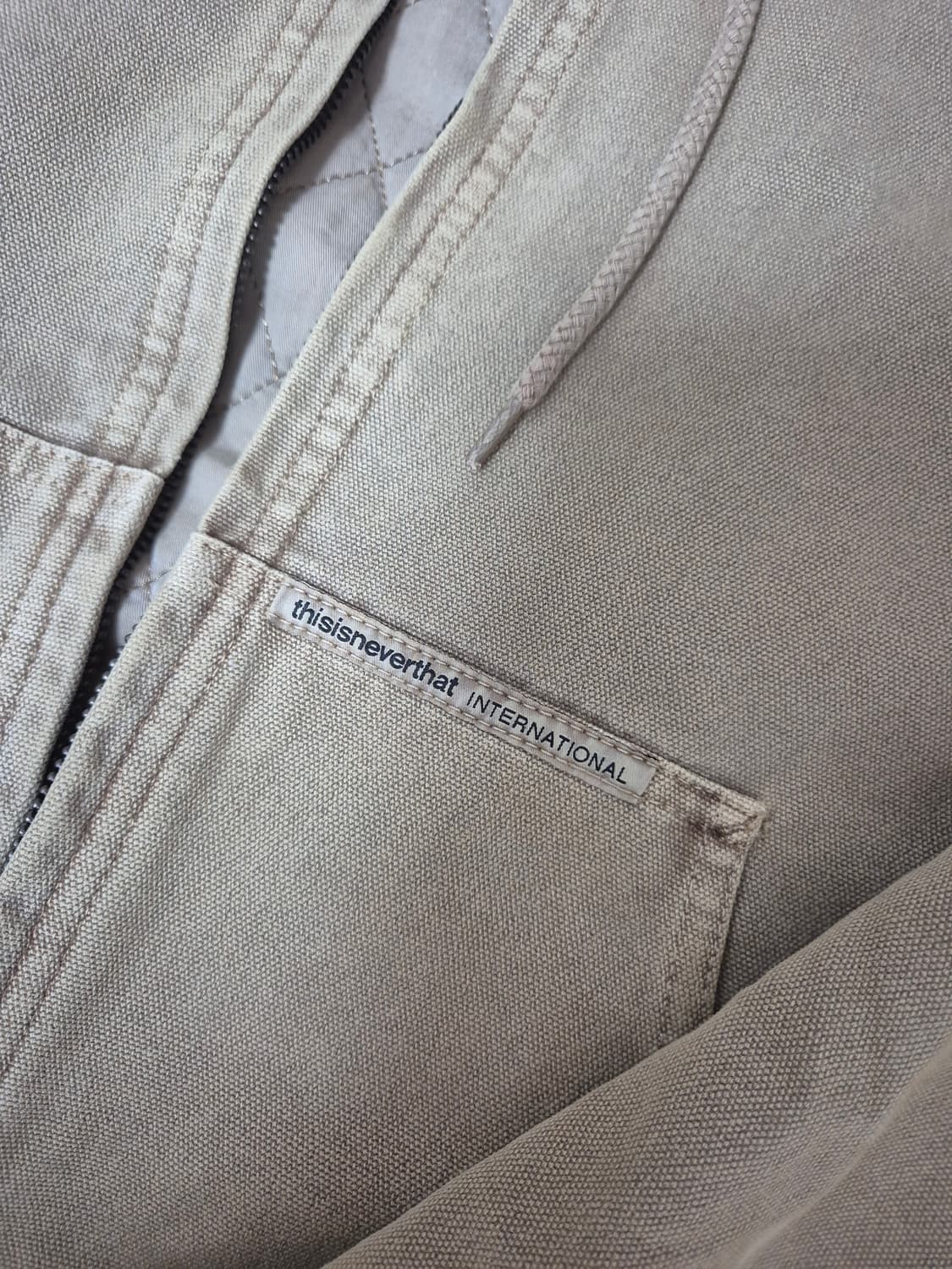 디스이즈네버댓(칼하트 액티브 자켓 맛) overdyed hooded 상품이미지3