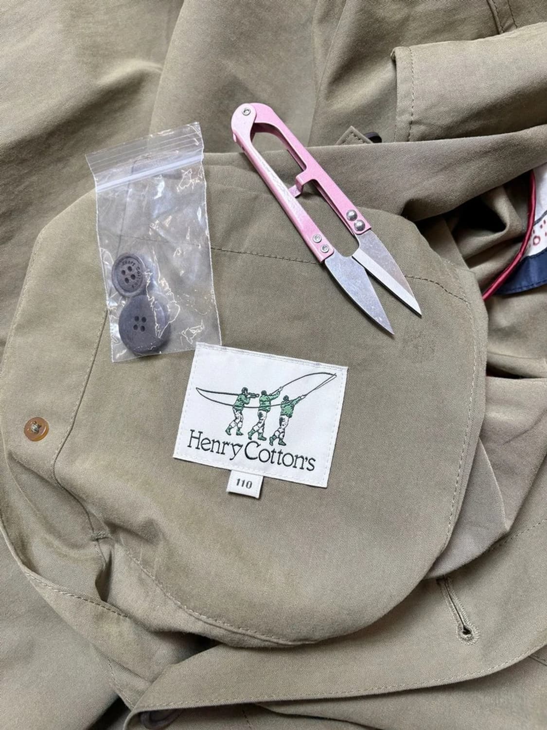 헨리코튼 21ss 가먼트다잉 퍼티그 자켓 PN6564 상품이미지7