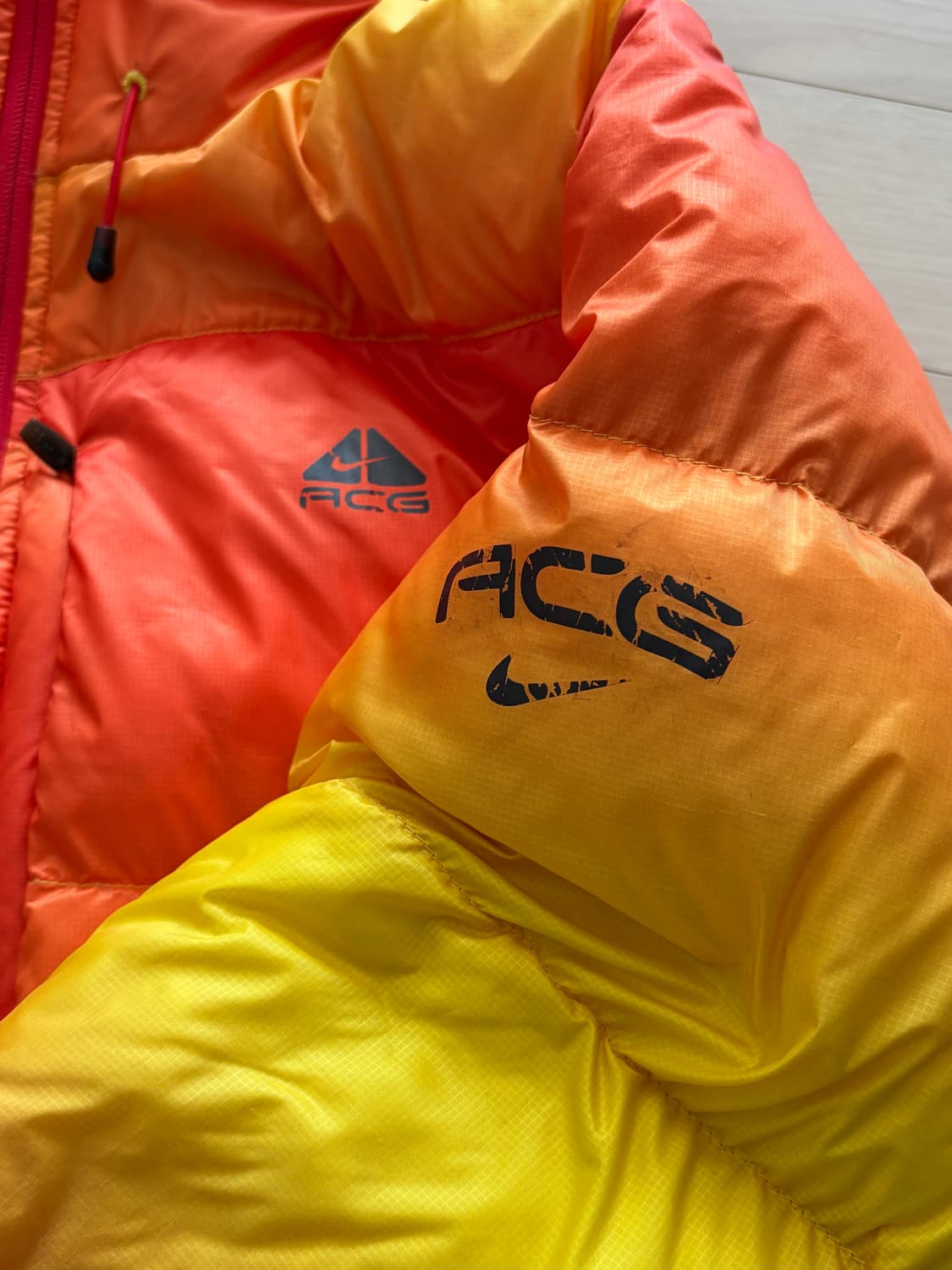 00s 올드 나이키 ACG 800필 구스다운 패딩 L (100-105) 상품이미지5