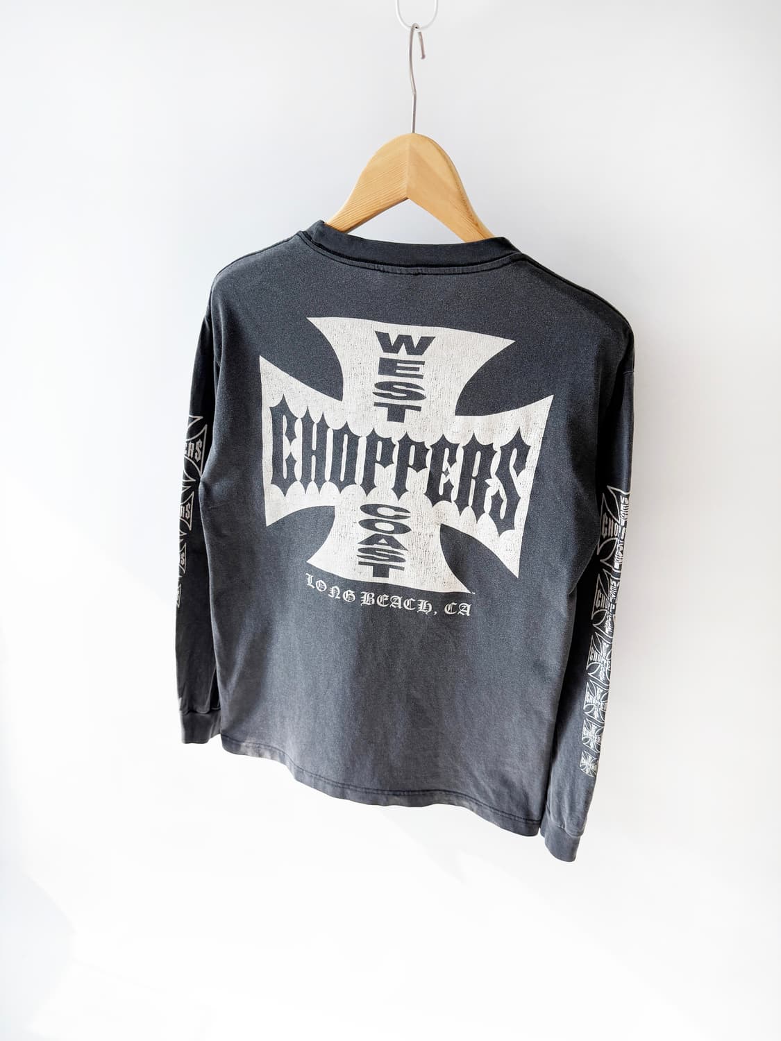 웨스트 코스트 차퍼 90s OG 아이언 크로스 롱 슬리브 상품이미지8