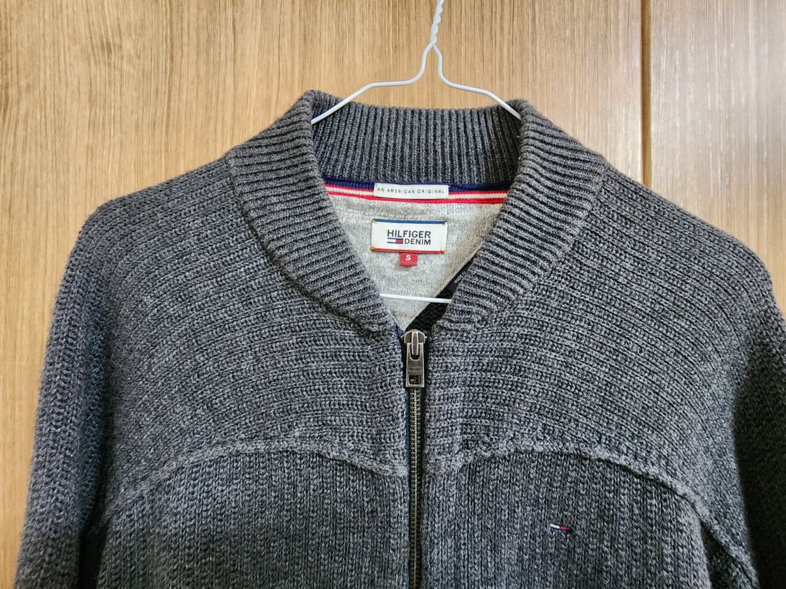 (S)여성 타미힐피거 램스울 집업 가디건 상품이미지2