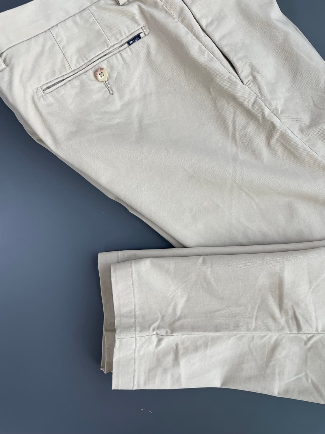 [34] 폴로 랄프로렌 스트레치 치노 팬츠 슬림핏 QR인증 상품이미지9